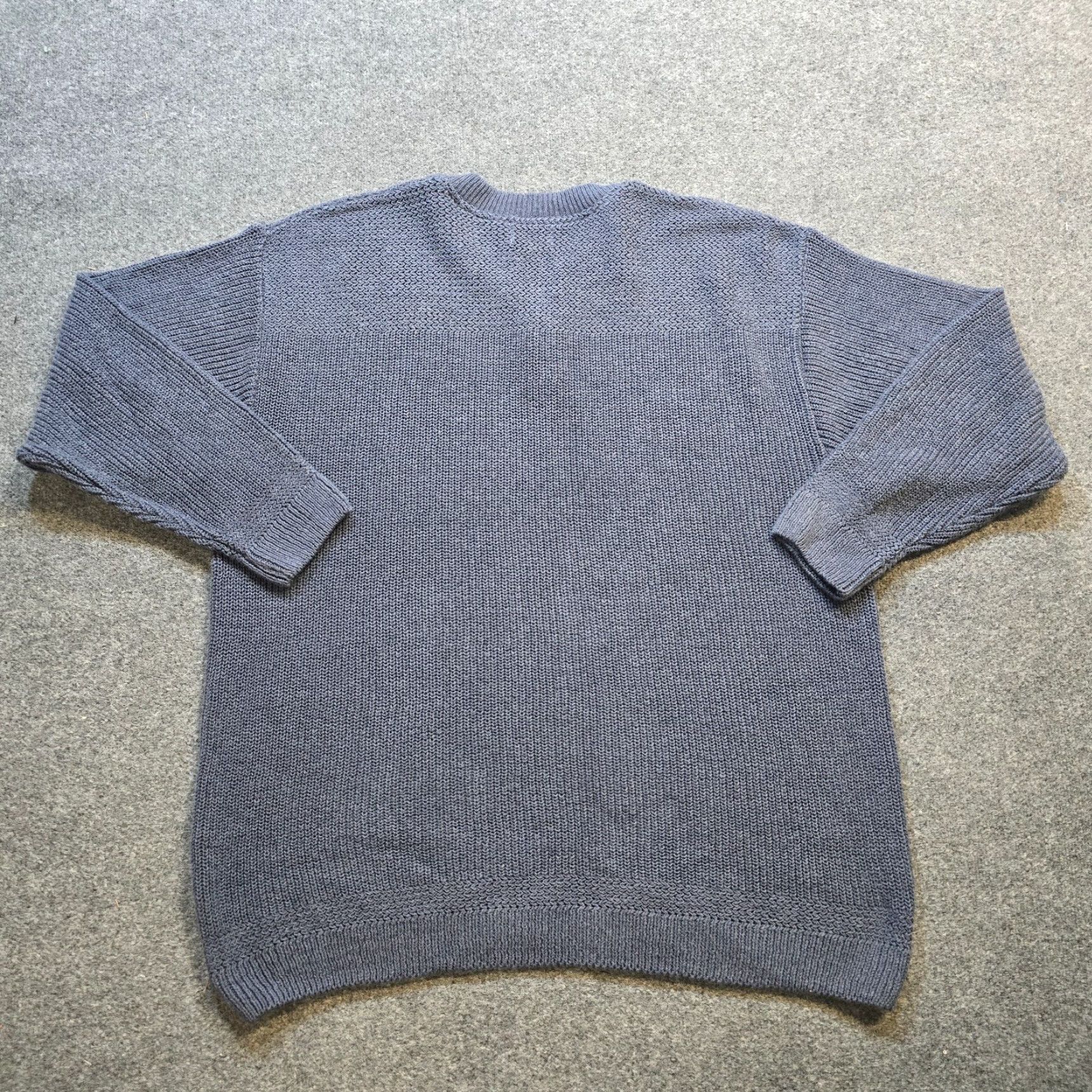 Vintage VINTAGE LL Bean Sweater Mens XXL Tall Blue Cotton Knit Henley Long Sleeve Casual Mens XL Tall? No—keep to original size: 2XLT Size US XXL / EU 58 / 5 - 7 Thumbnail