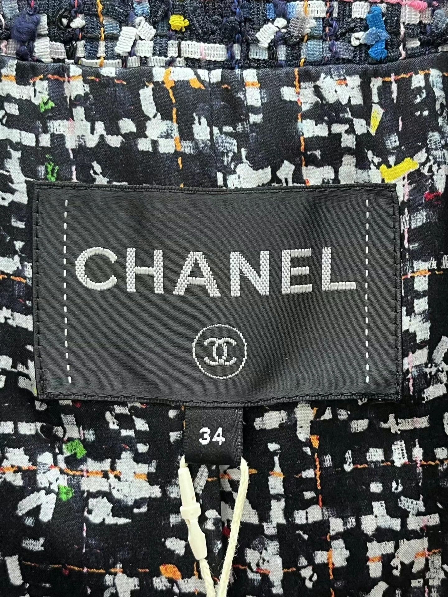 Chanel Chanel woven tweed jacket, heavy sequined weave Size XS / US 0-2 / IT 36-38 - 3 Thumbnail