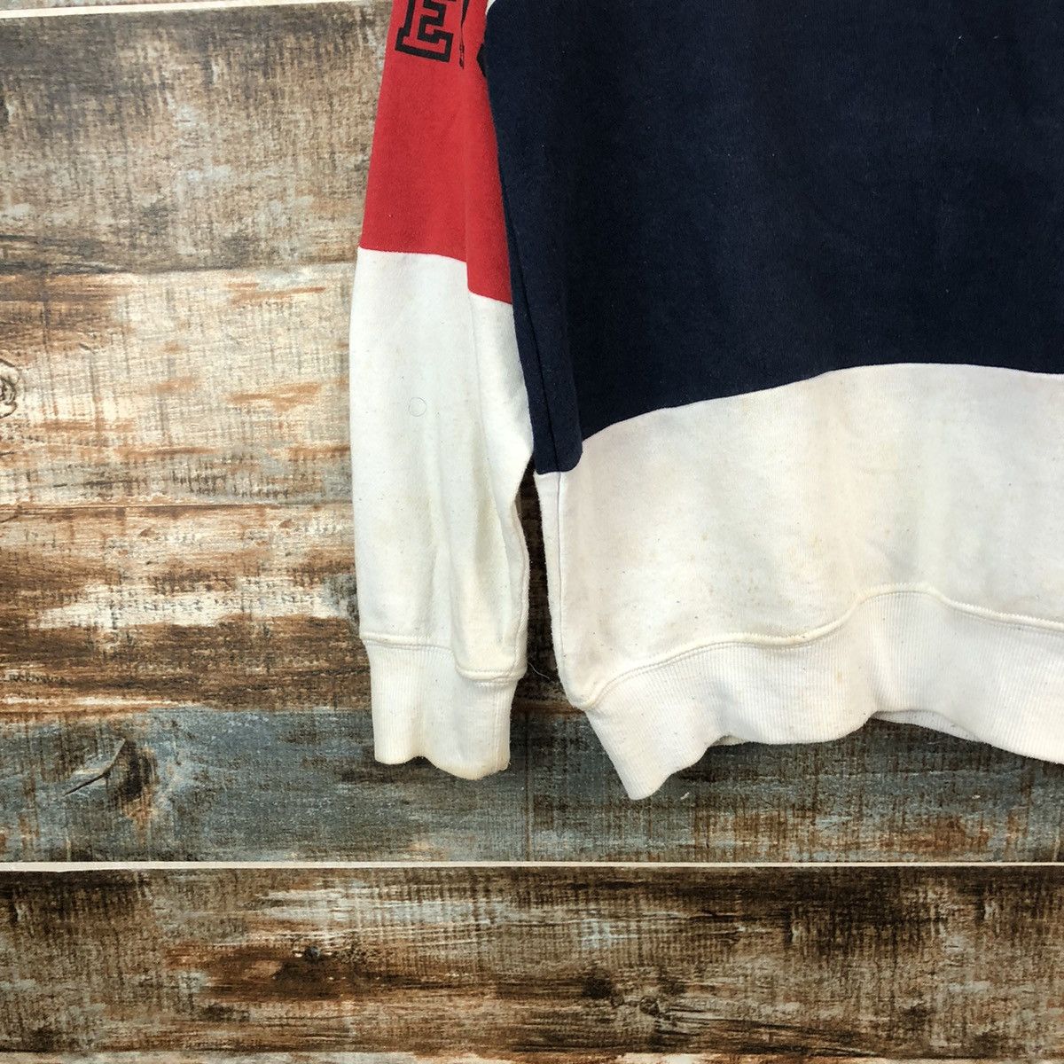 Converse Converse Vintage White Sweatshirt #A2548 Size US M / EU 48-50 / 2 - 7 Thumbnail