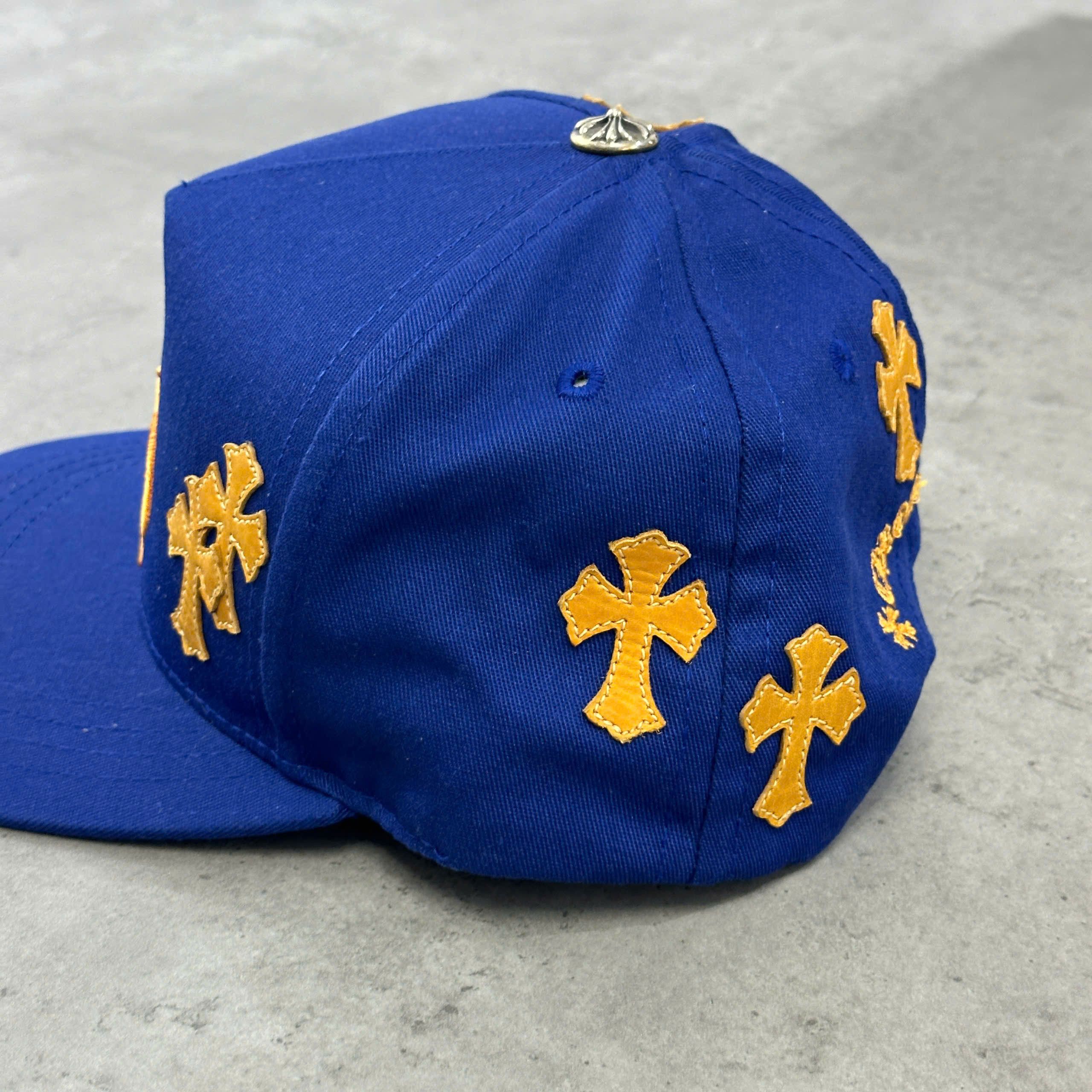 Chrome Hearts CHROME HEARTS Baseball Cap Cotton BLUE/ORANGE Size ONE SIZE - 4 Thumbnail