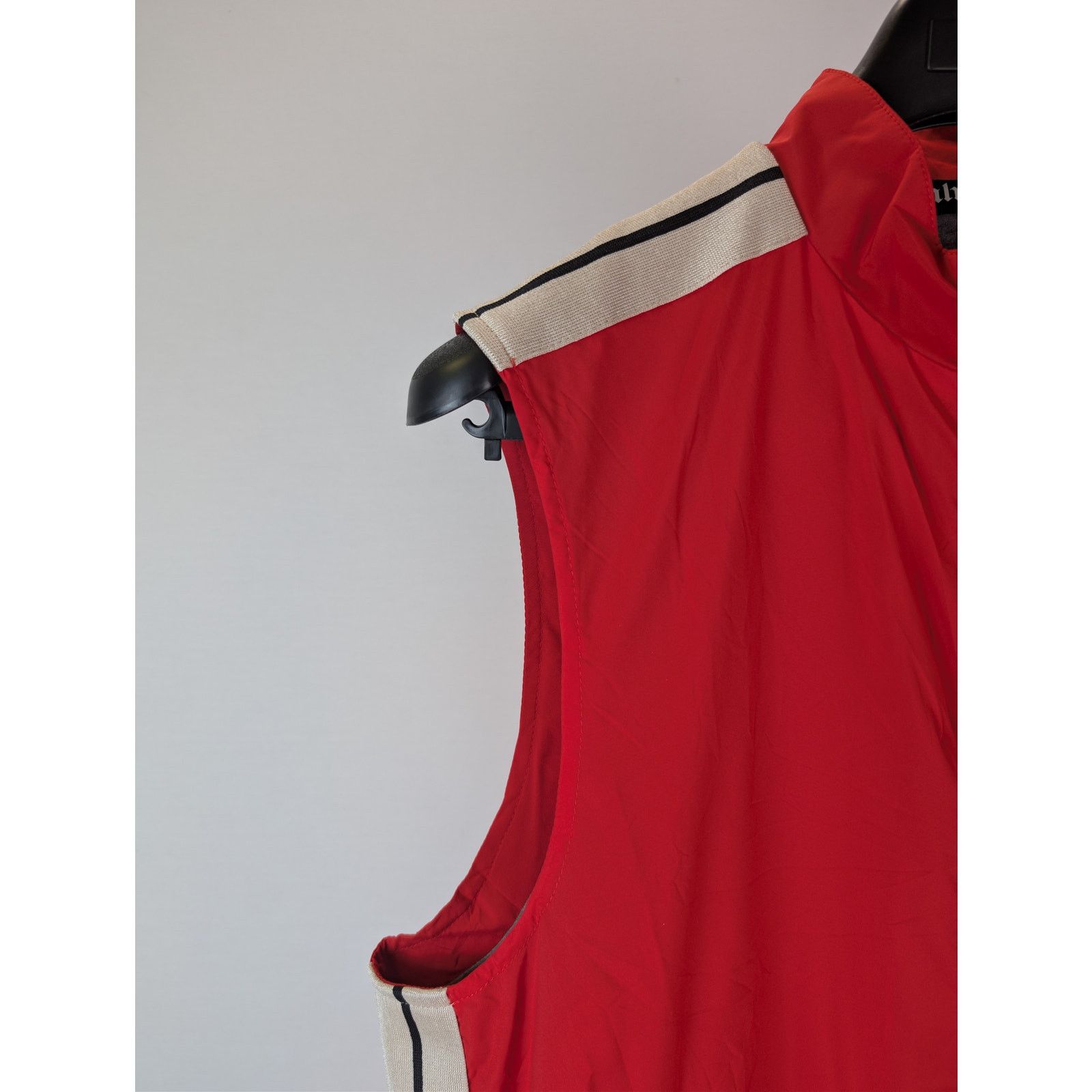 Palm Angels o1rshd1 Classic Logo Vest in Red / Off White Size US M / EU 48-50 / 2 - 6 Thumbnail