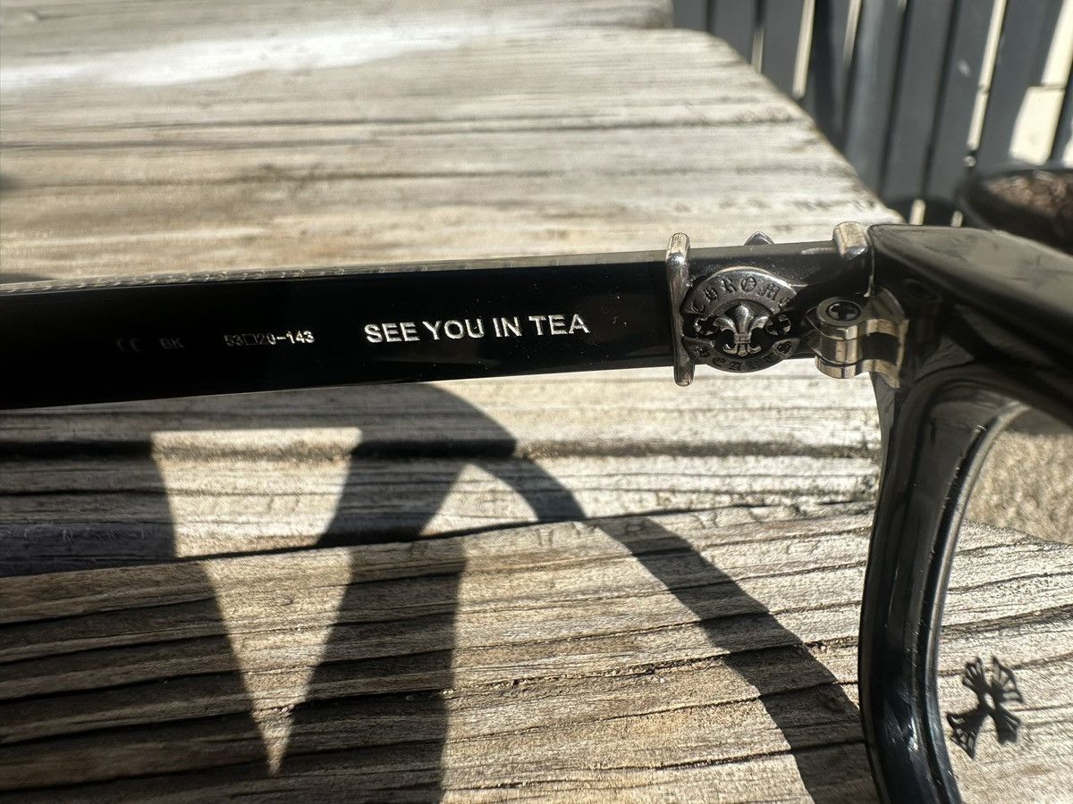 Chrome Hearts Chrome Heart See You in Tea Glasses Size ONE SIZE - 17 Thumbnail