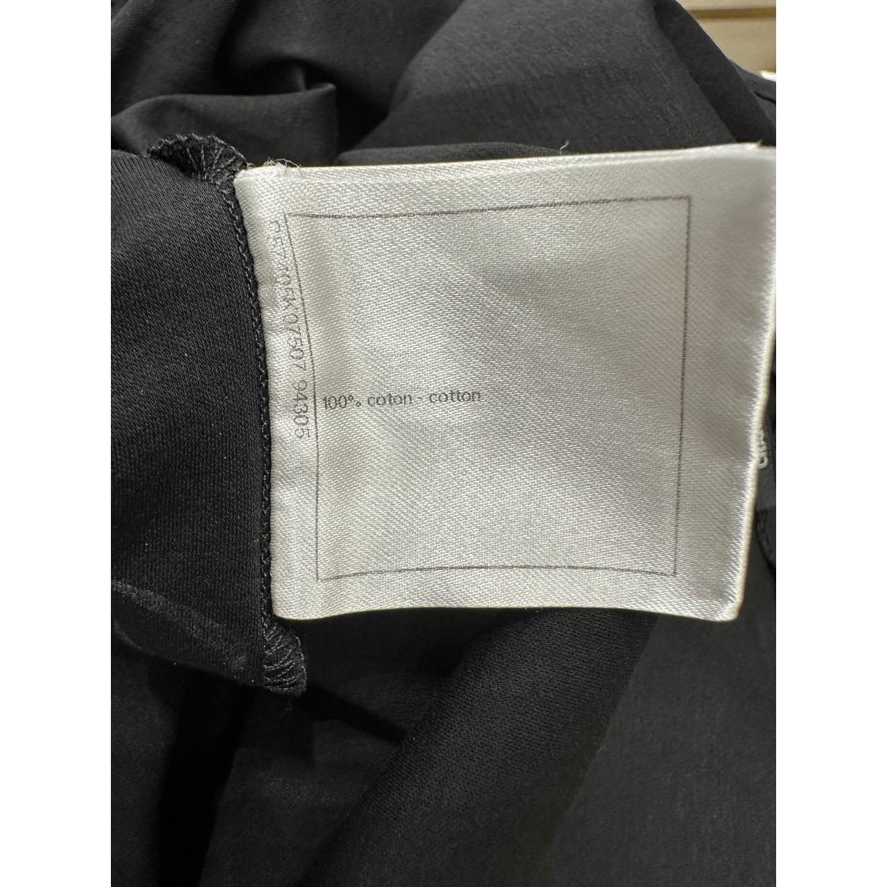 Chanel Chanel Gabrielle Black Cotton Long Sleeve Top Sz 48 Size XL / US 12-14 / IT 48-50 - 3 Thumbnail