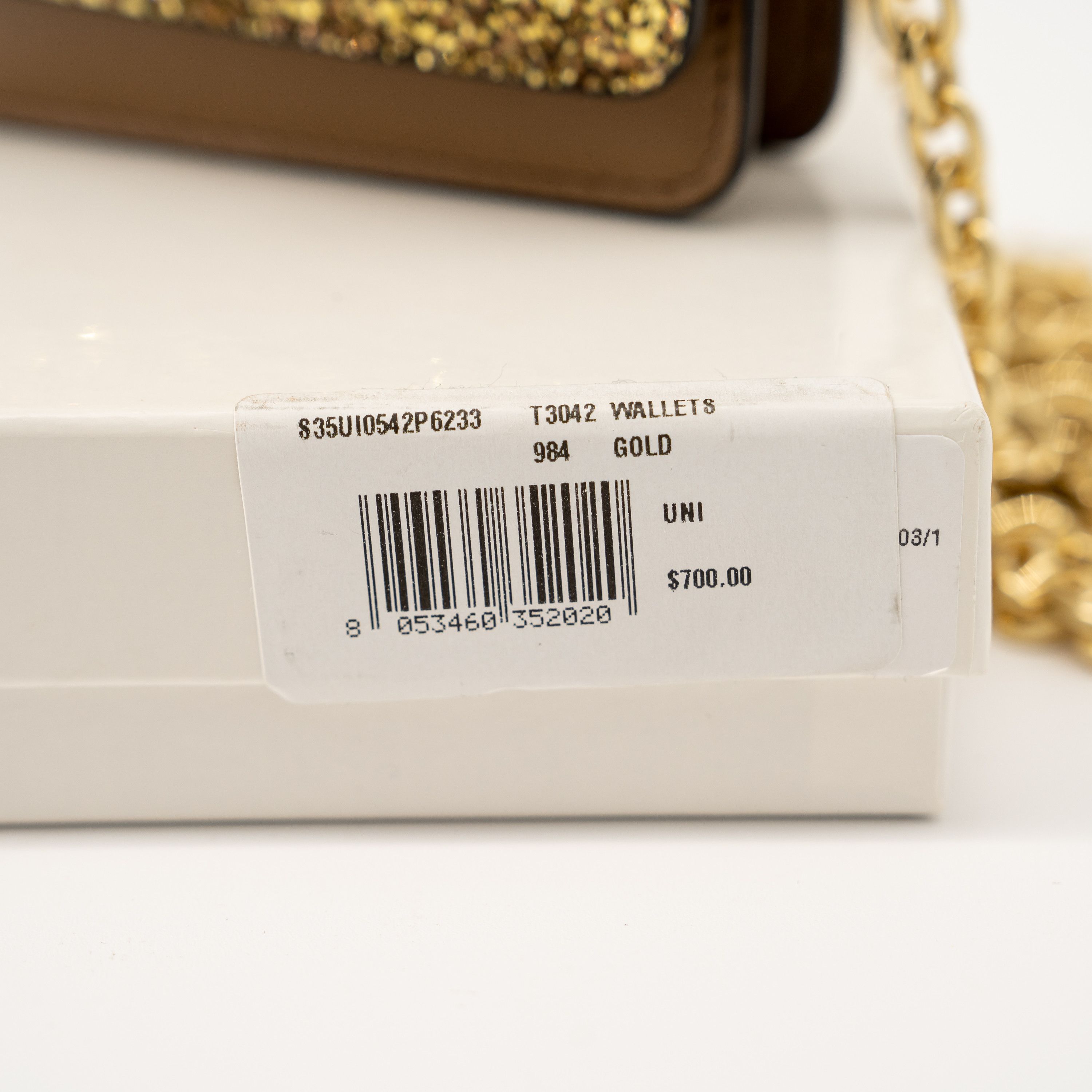 Maison Margiela Maison Margiela Micro Glitter Wallet Chain