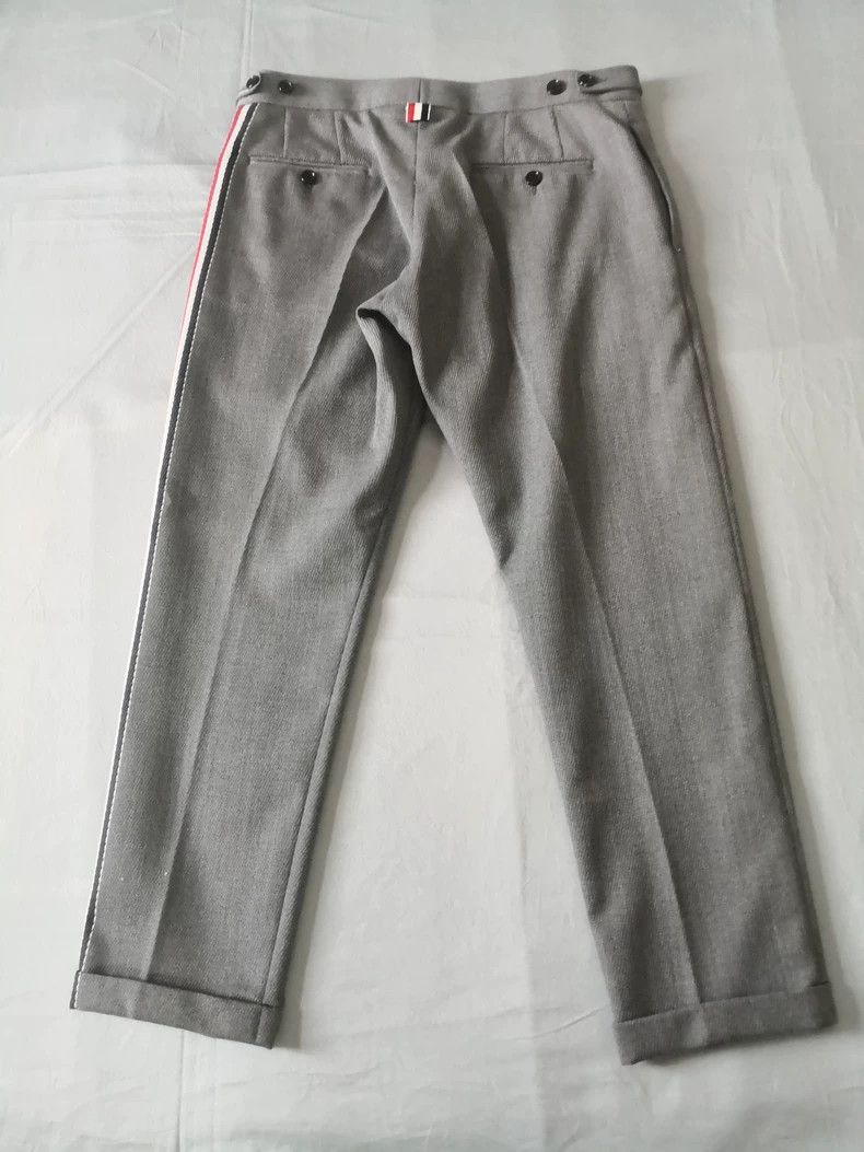 Thom Browne Thom Browne size1 Wool trousers and dress pants Size 38S - 6 Thumbnail