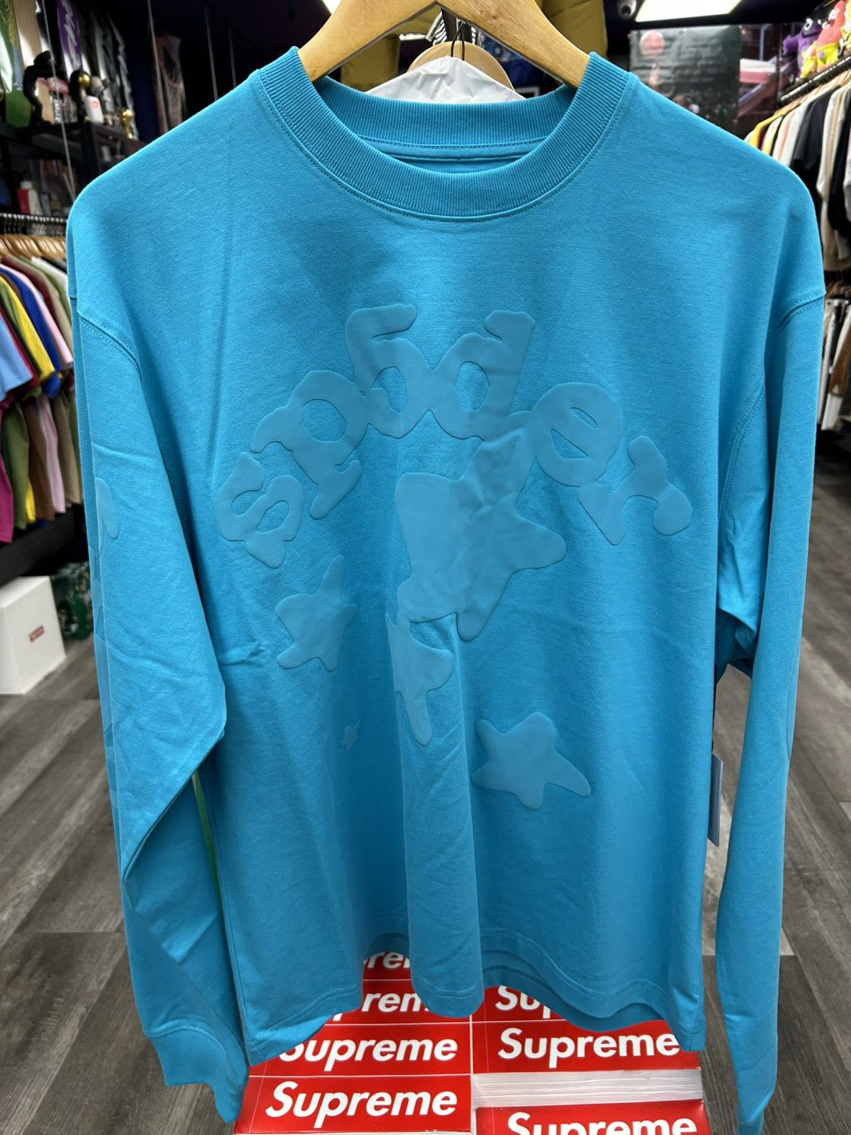 Sp5der Sp5der Beluga Longsleeve Size US M / EU 48-50 / 2 - 1 Thumbnail