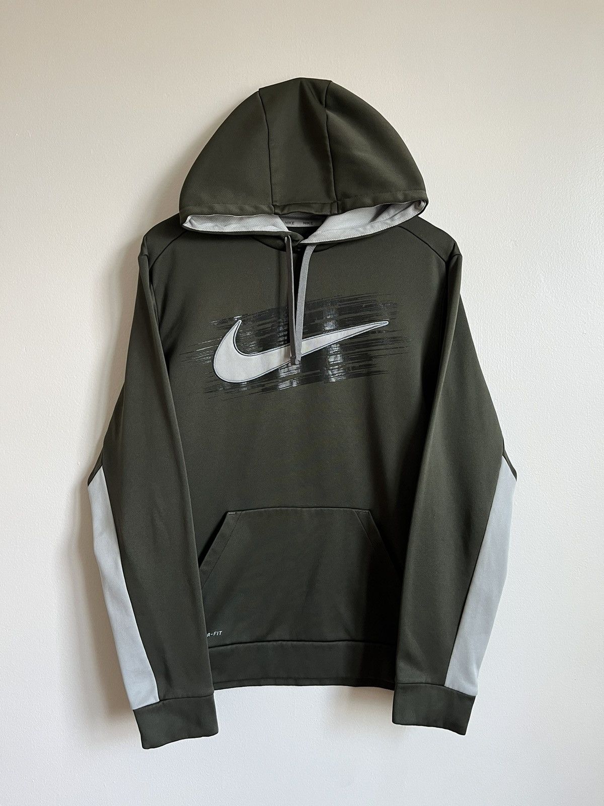 Nike × Vintage Vintage Y2K Nike Therma-Fit Hoodie Size US M / EU 48-50 / 2 - 1 Thumbnail