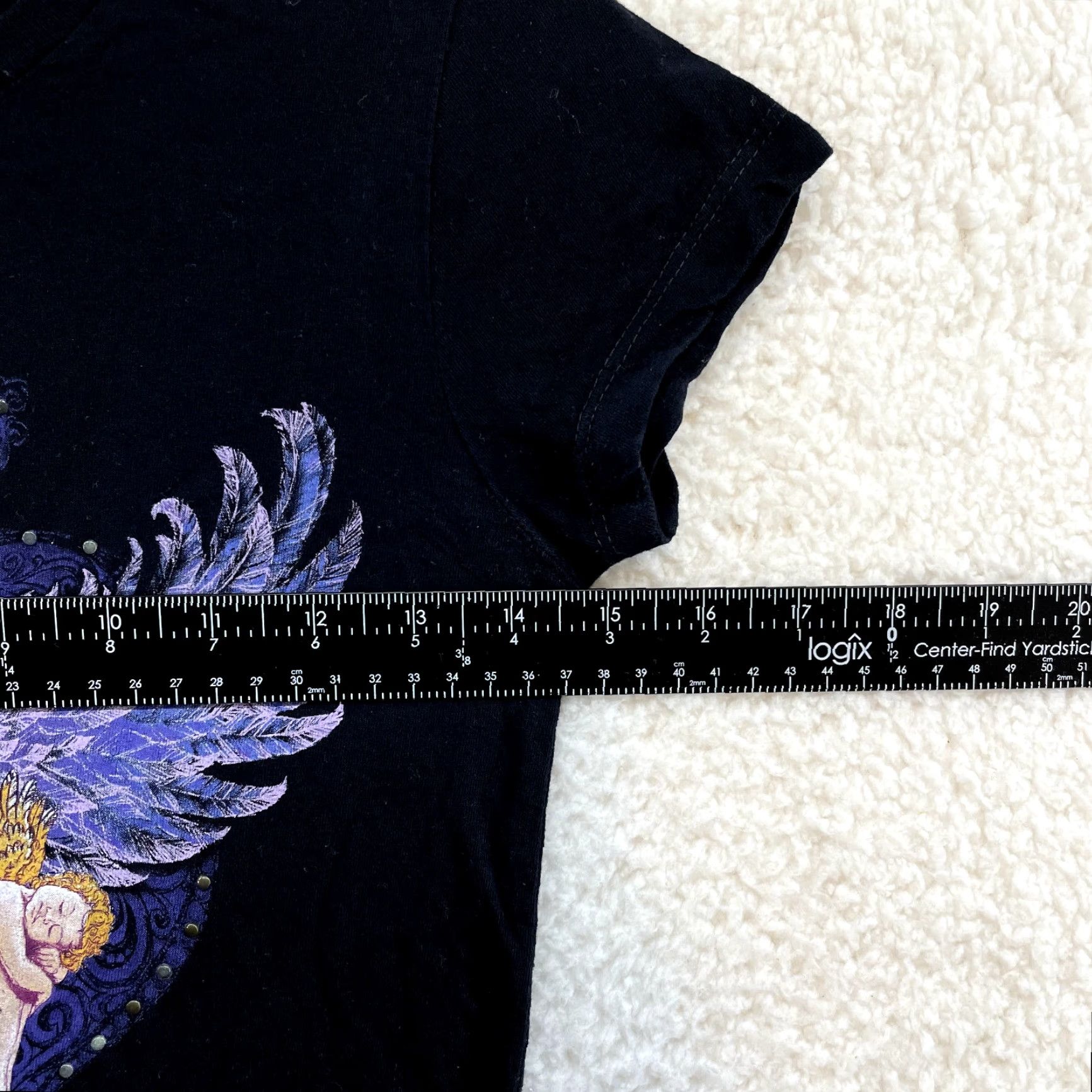 Hard Rock Cafe VINTAGE Hard Rock Shirt XS Small Y2K Shakira Studded Bling Cyber Tattoo Moto Womens S Size S / US 4 / IT 40 - 6 Thumbnail