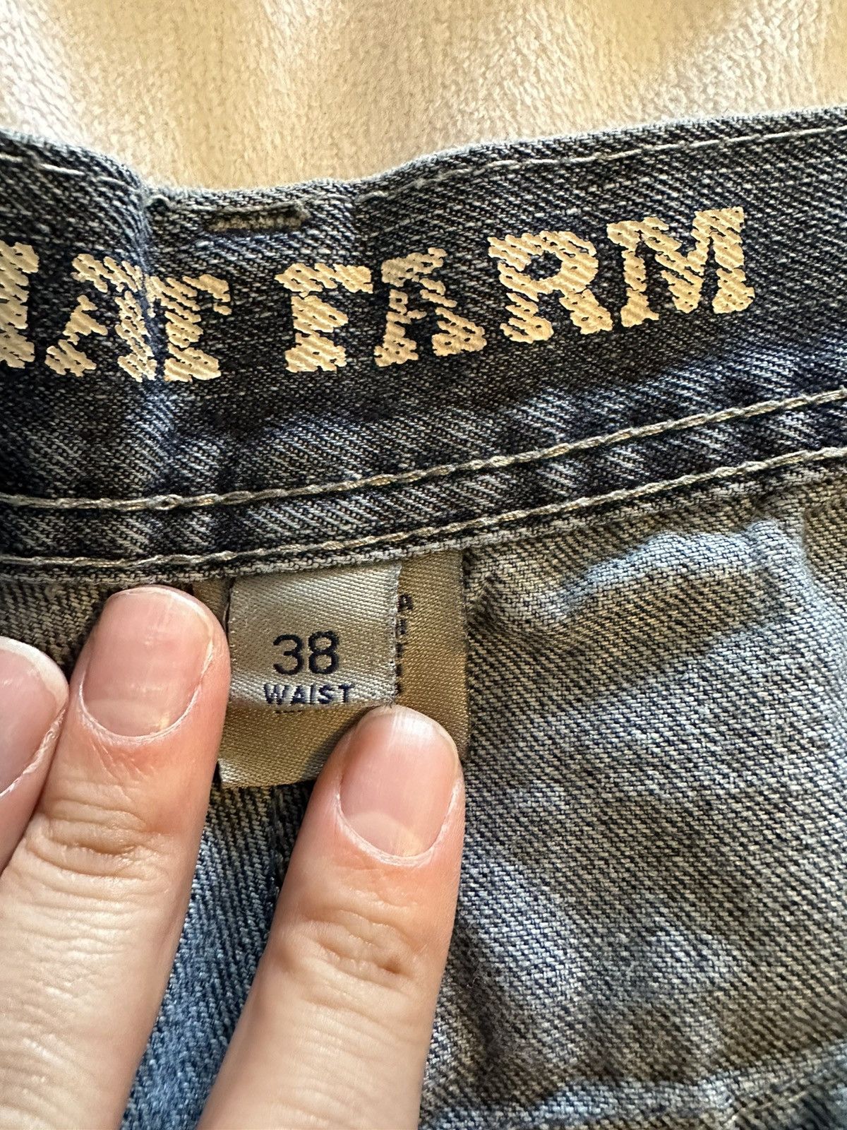 Phat Farm × Vintage Y2K Phat Farm Denim Jean Shorts Mens SZ 38x12 Size US 38 / EU 54 - 6 Thumbnail