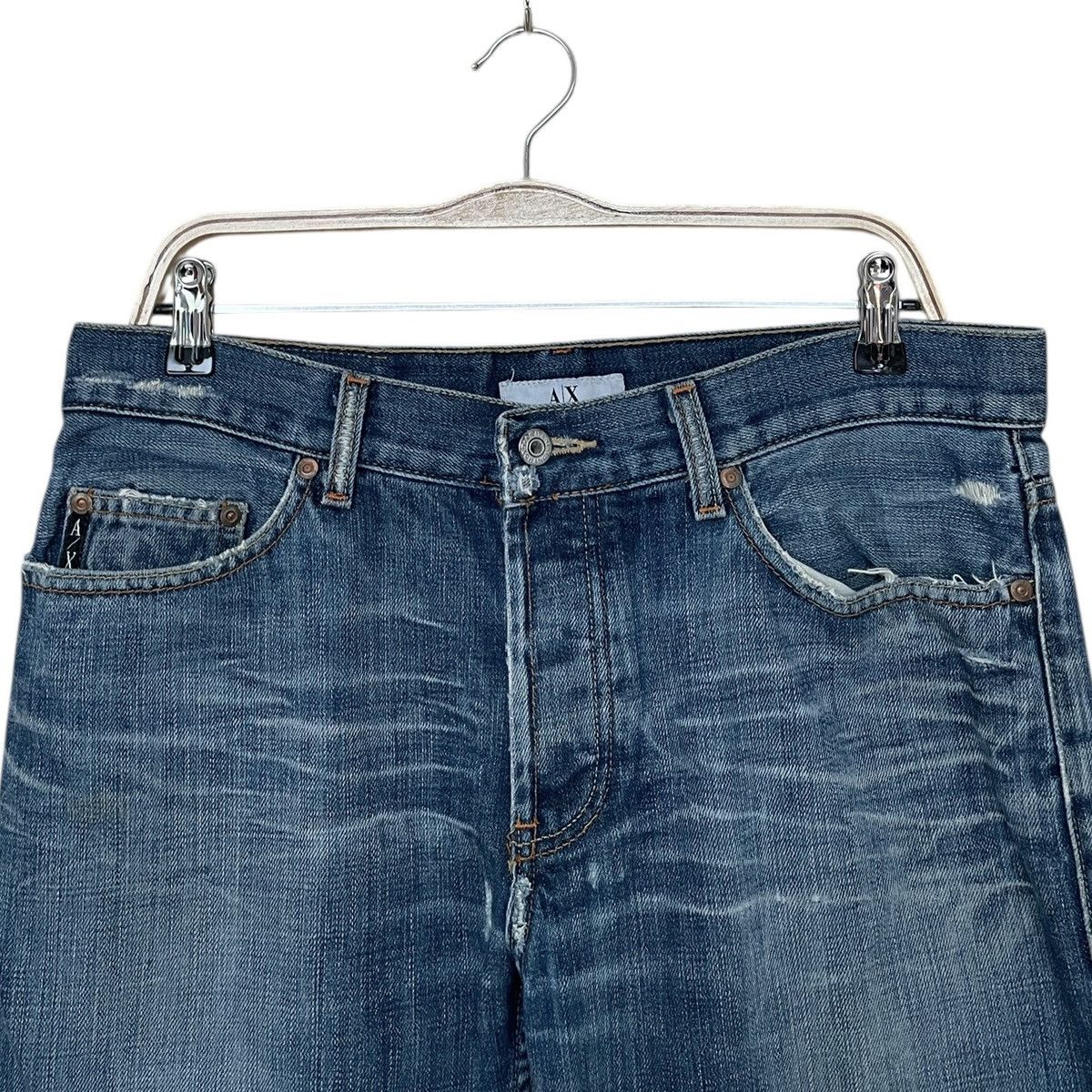 Armani Exchange Vintage Brand Armani Exchange Jeans 2000s Size US 33 - 7 Thumbnail
