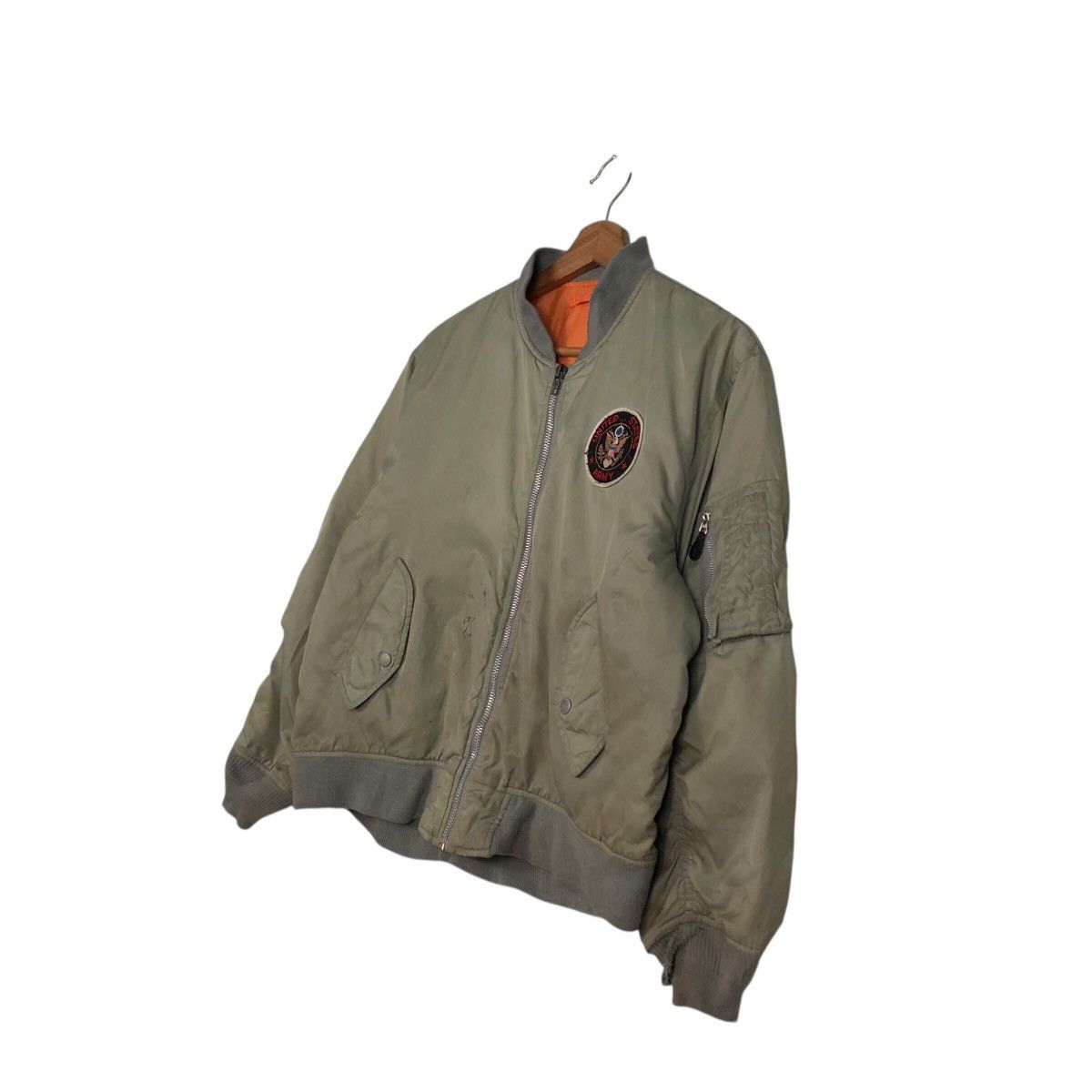 Japanese Brand 📌Vintage Fly Bomber Jacket United State Military Size US M / EU 48-50 / 2 - 3 Thumbnail