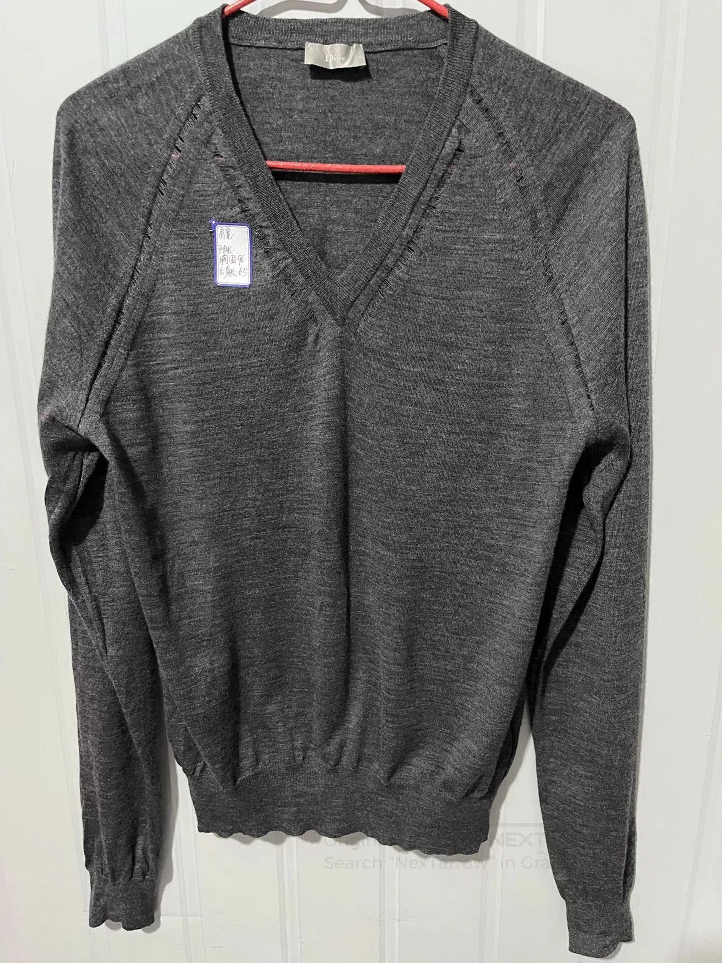 Dior Dior Men's Wool Knit Sweater. Size US M / EU 48-50 / 2 - 1 Thumbnail