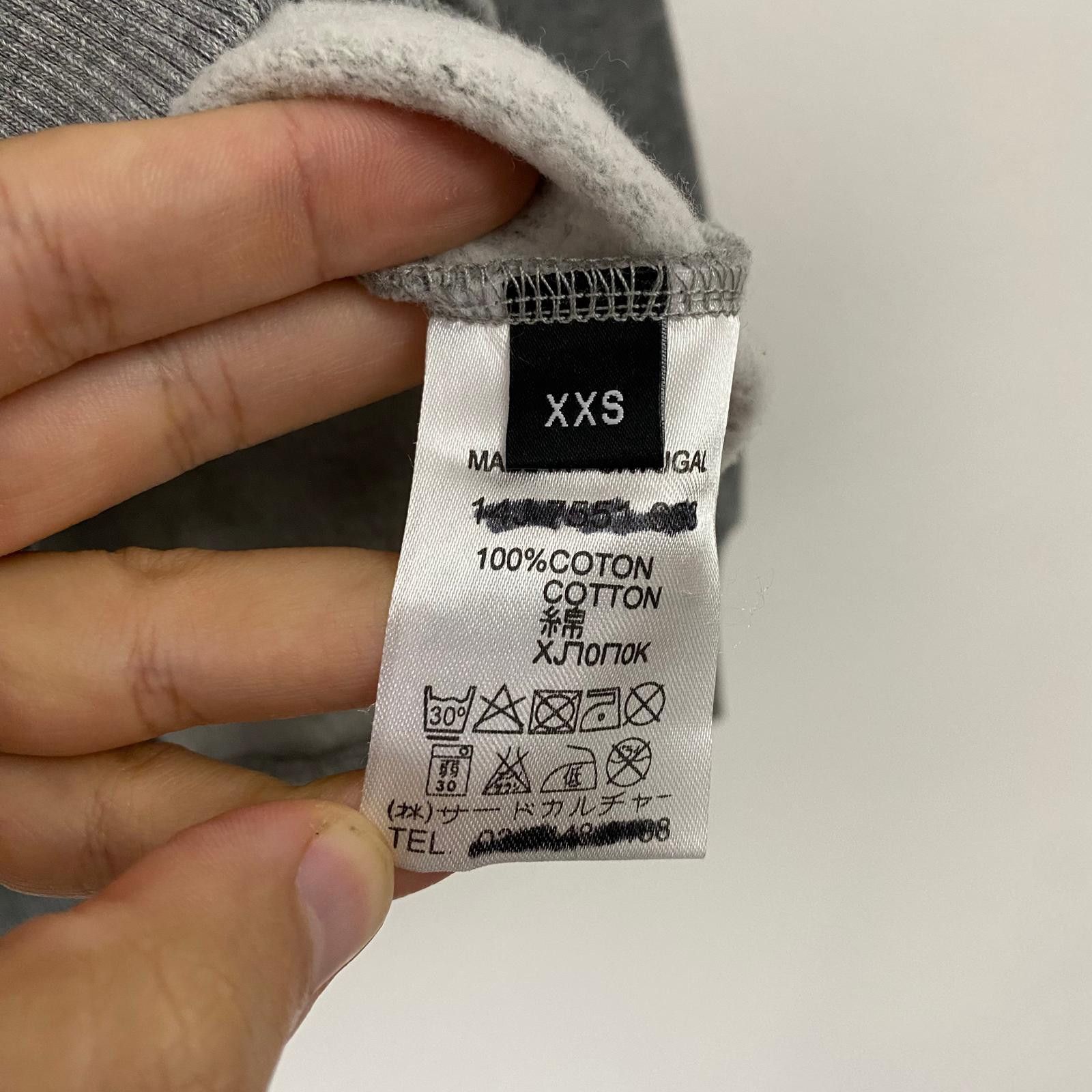 Givenchy Grey Masai Warrior Print Oversized Sweatshirt Size US XXS / EU 40 - 4 Thumbnail