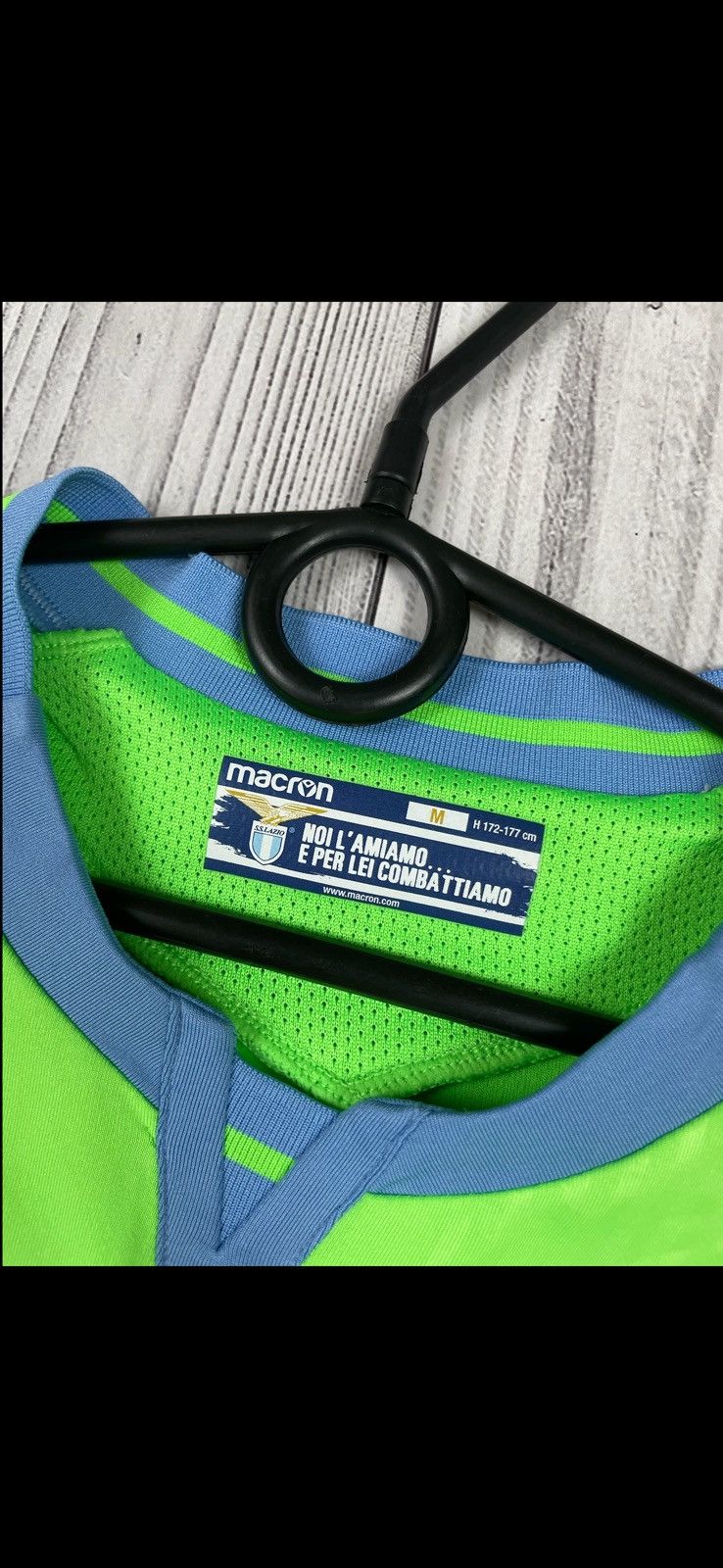 Vintage Lazio soccer jersey green away size M rare Size US M / EU 48-50 / 2 - 5 Thumbnail
