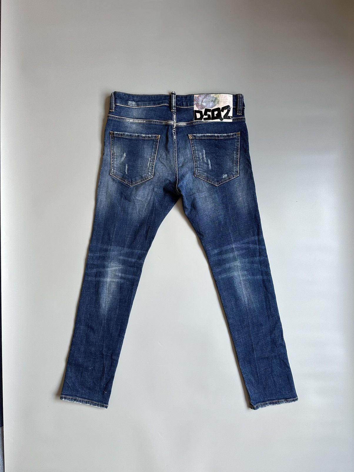 Other Dsquared2 Jeans Blue Denim Slim Fit Jeans Size 38 Size US 32 / EU 48 - 1 Thumbnail