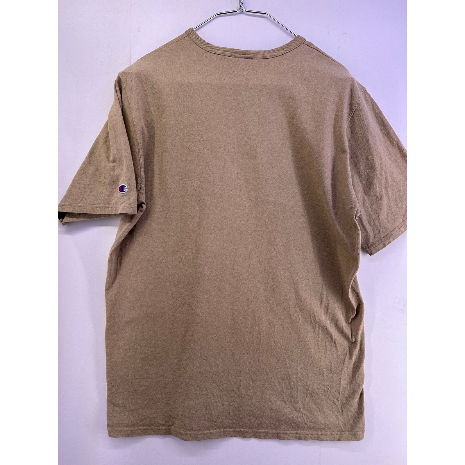 Champion Champion Plain Brown Tshirt Size XL Size US XL / EU 56 / 4 - 9 Thumbnail