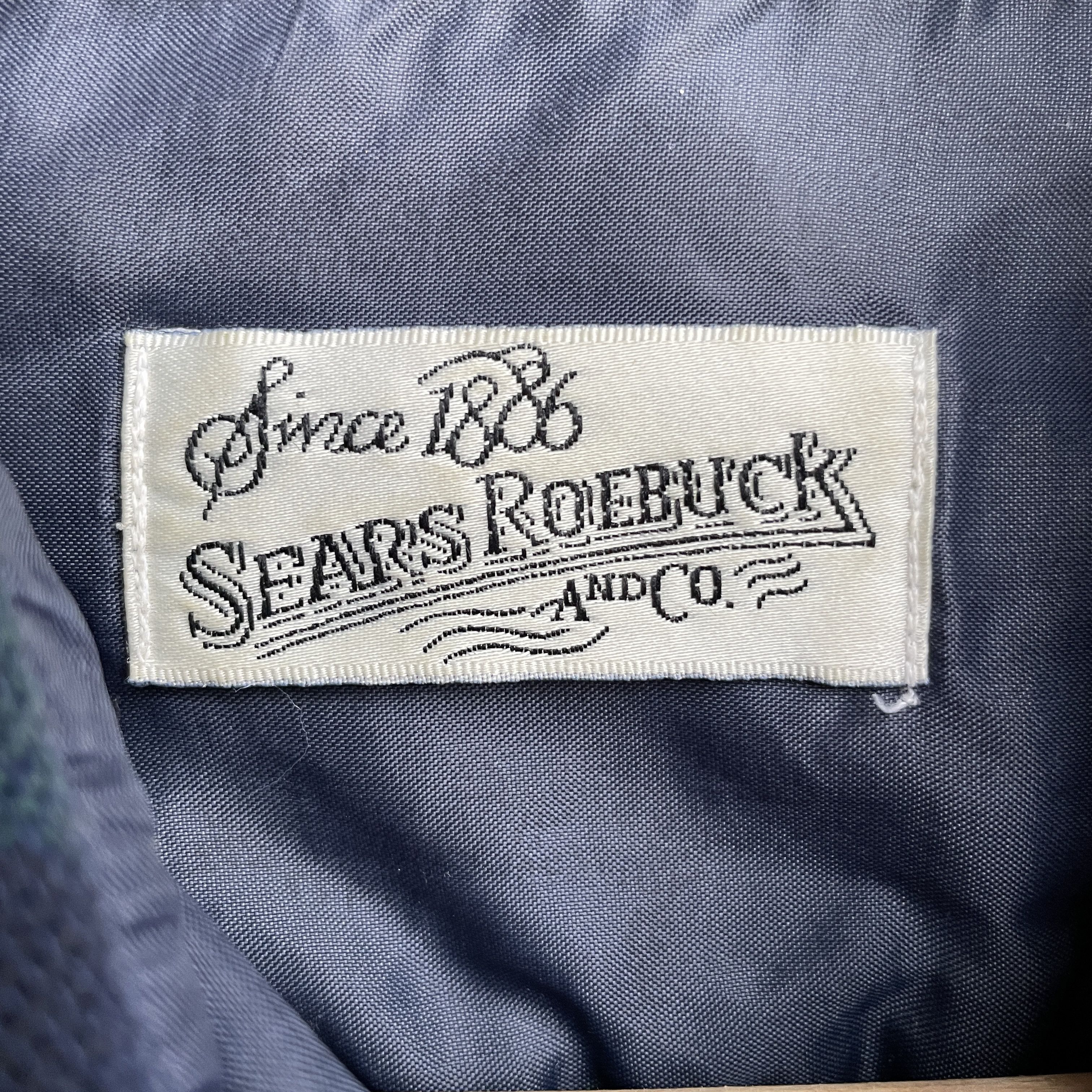 Sears Sears Roebuck Vintage 90's Wool Plaid Flannel Shirt Size US L / EU 52-54 / 3 - 7 Thumbnail
