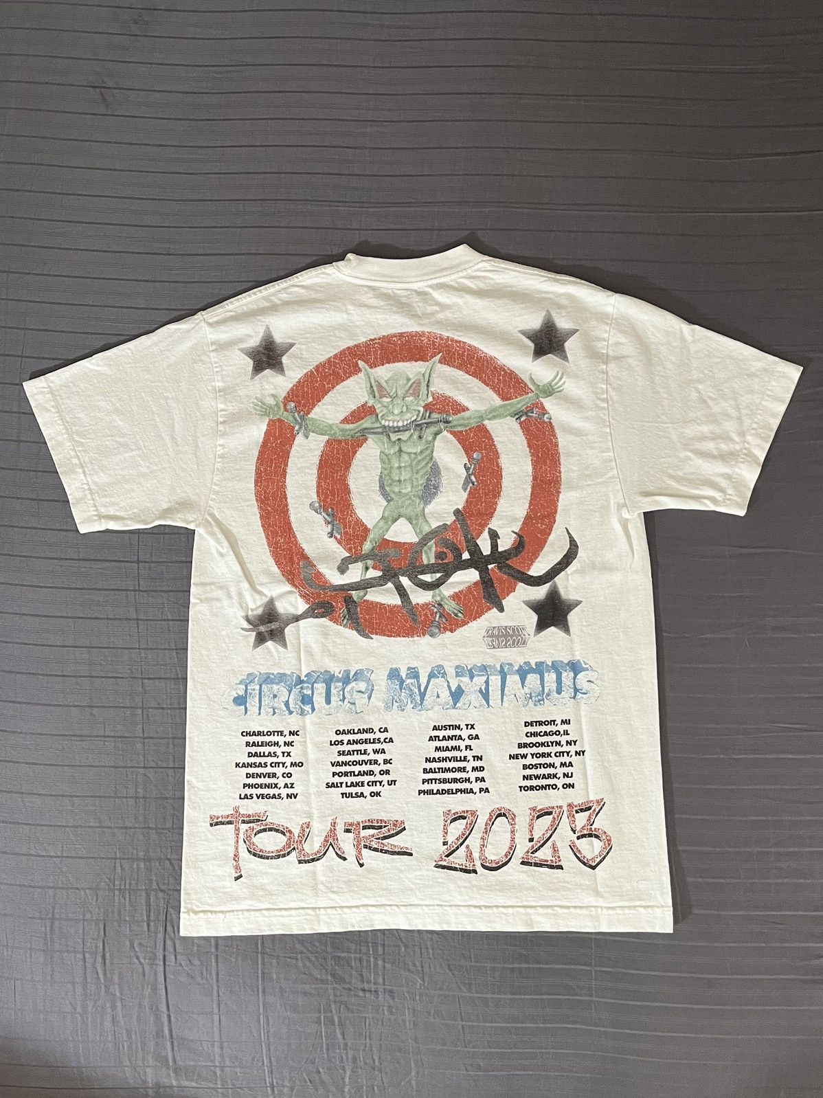 Travis Scott Travis Scott Circus Maximus Utopia Tour Merch Shirt Grailed