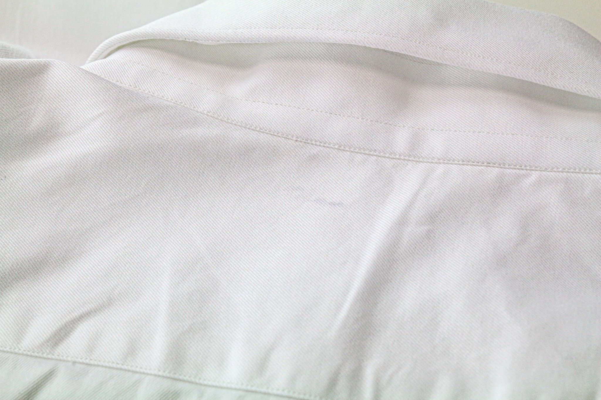 Suitsupply ~L Extra Slim White Cotton Twill Shirt 79346 Size US L / EU 52-54 / 3 - 7 Thumbnail