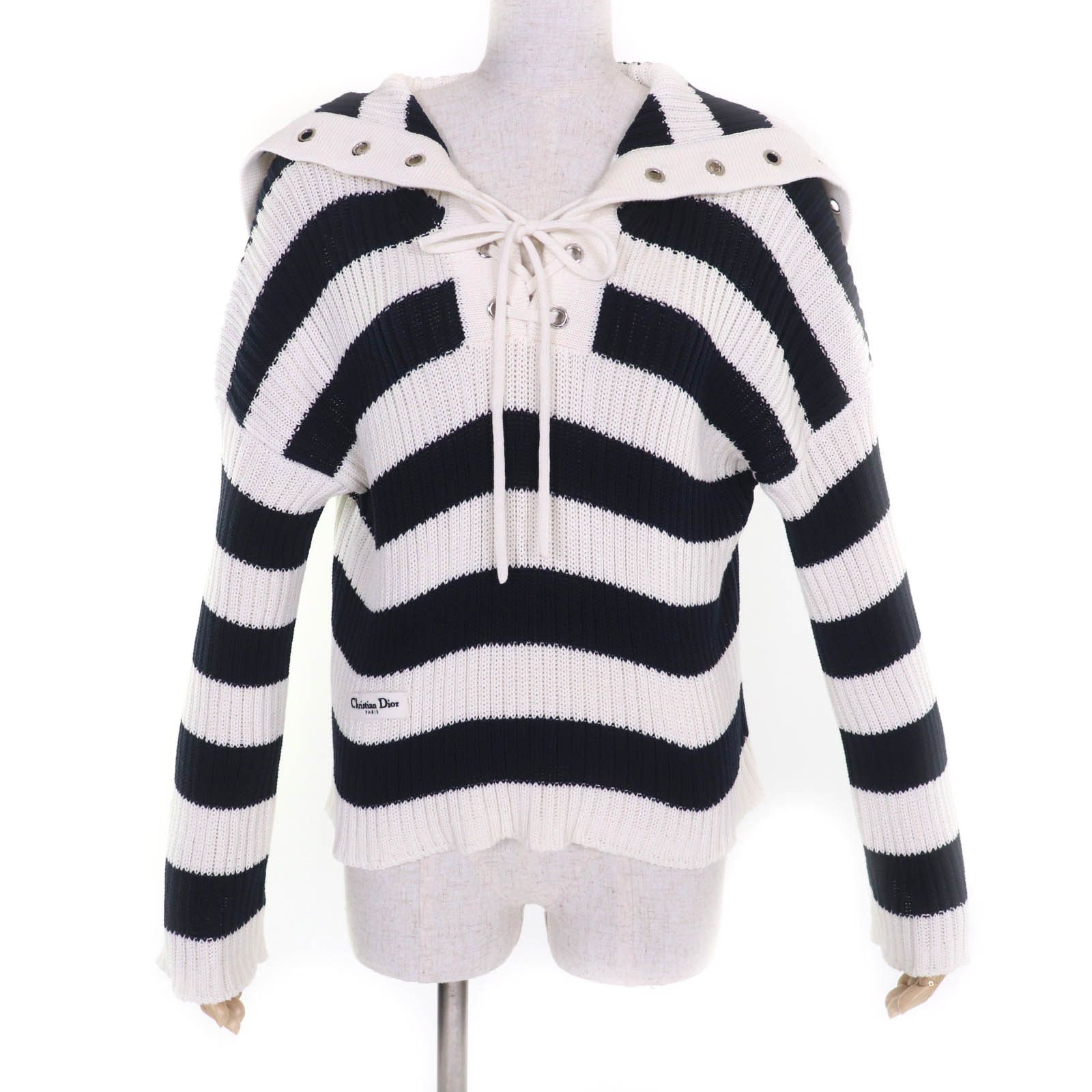 Dior Dior Christian Dior Knit Cotton Top Cotton Tops 524S13A7025 DUTY FREE for USA Size ONE SIZE - 1 Thumbnail