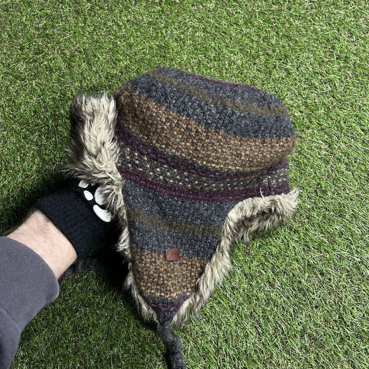 Vintage Vintage Y2K Fuzzy Beanie Alt Ushanka Grunge Streetwear OS Size ONE SIZE - 2 Thumbnail