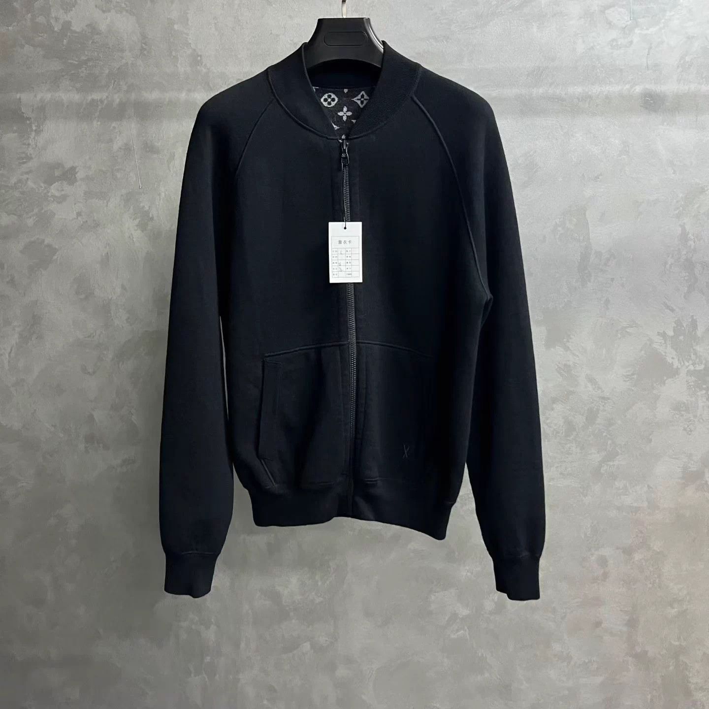 Louis Vuitton LV Black AOP Baseball Jacket L Size L / US 10 / IT 46 - 3 Thumbnail