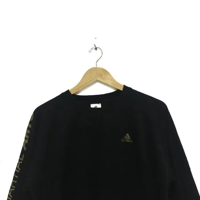 Adidas Vtg ADIDAS EQT Martial Arts Sweatshirt Black Sweater Jumper Size US M / EU 48-50 / 2 - 3 Thumbnail