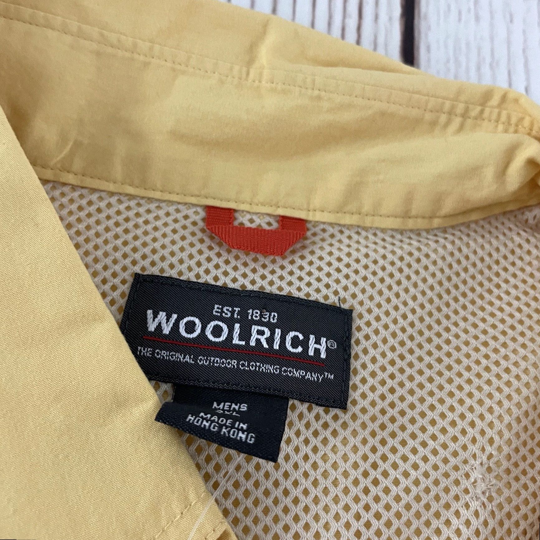 Vintage Woolrich Short Sleeve Button-Up Shirt XXL Men Yellow Size US XXL / EU 58 / 5 - 3 Thumbnail