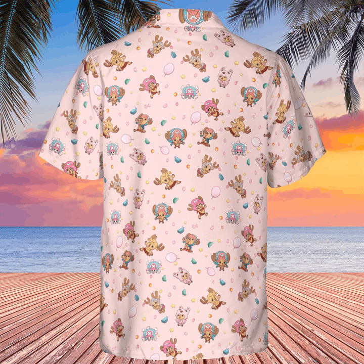 Designer × The Unbranded Brand Tony Tony Chopper Cute Button Down Shirt Size US L / EU 52-54 / 3 - 3 Thumbnail