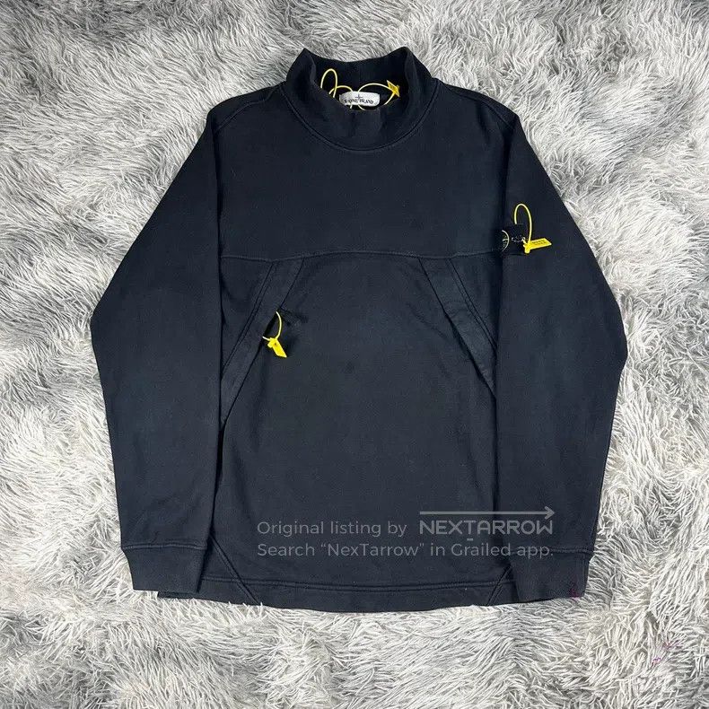 Stone Island Stone Island Double Pocket Zip Sweatshirt Size US XL / EU 56 / 4 - 1 Thumbnail