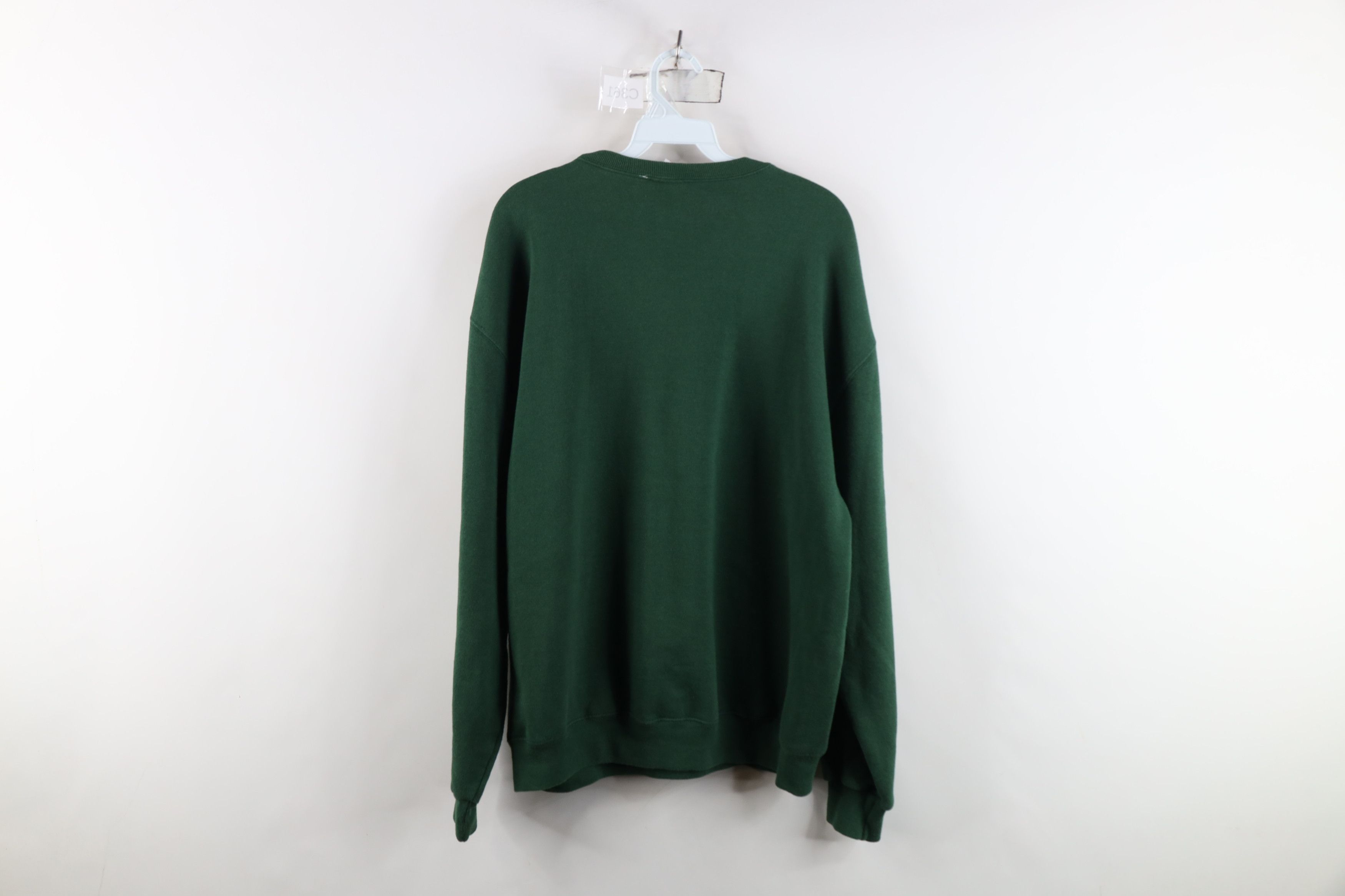 Russell Athletic Vintage 90s Russell Athletic Blank Crewneck Sweatshirt Green Size US L / EU 52-54 / 3 - 10 Thumbnail