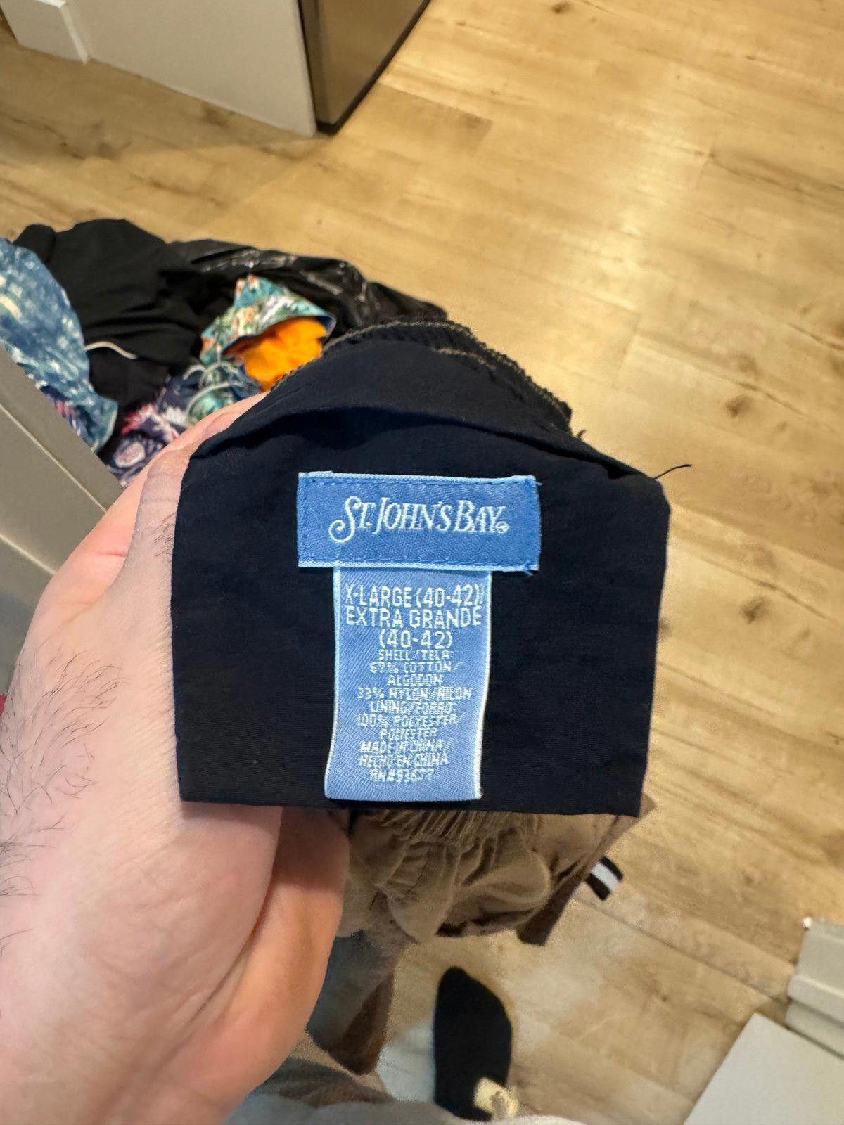 St. Johns Bay St. John’s Bay Brown Cargo Pocket Shorts Mens XL Rare GORP Size US 36 / EU 52 - 5 Thumbnail