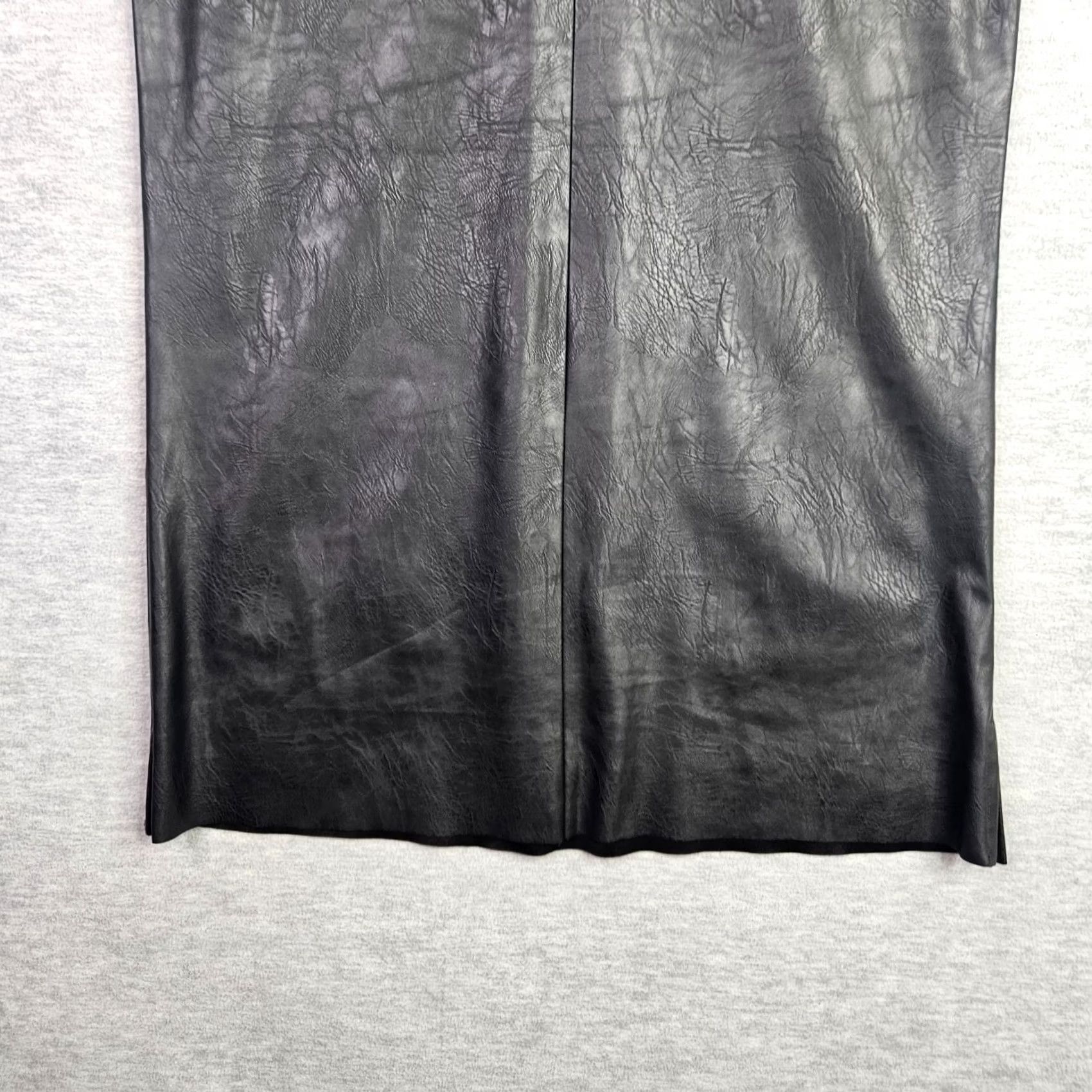 Lucky Brand Lucky Brand Women's Black Sleeveless Shift Dress Size M Pockets Faux Leather Size M / US 6-8 / IT 42-44 - 4 Thumbnail