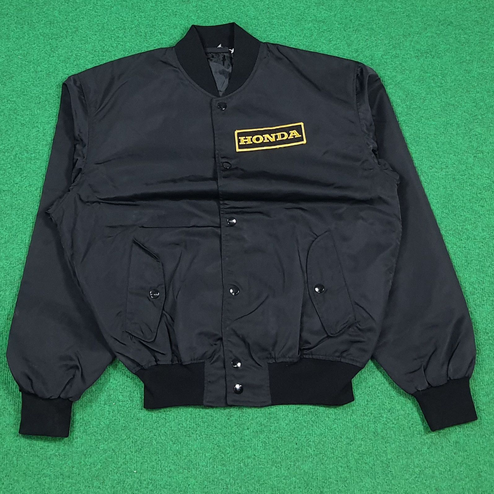 Vintage Honda Club Groover Jacket Racing Bomber C289N26