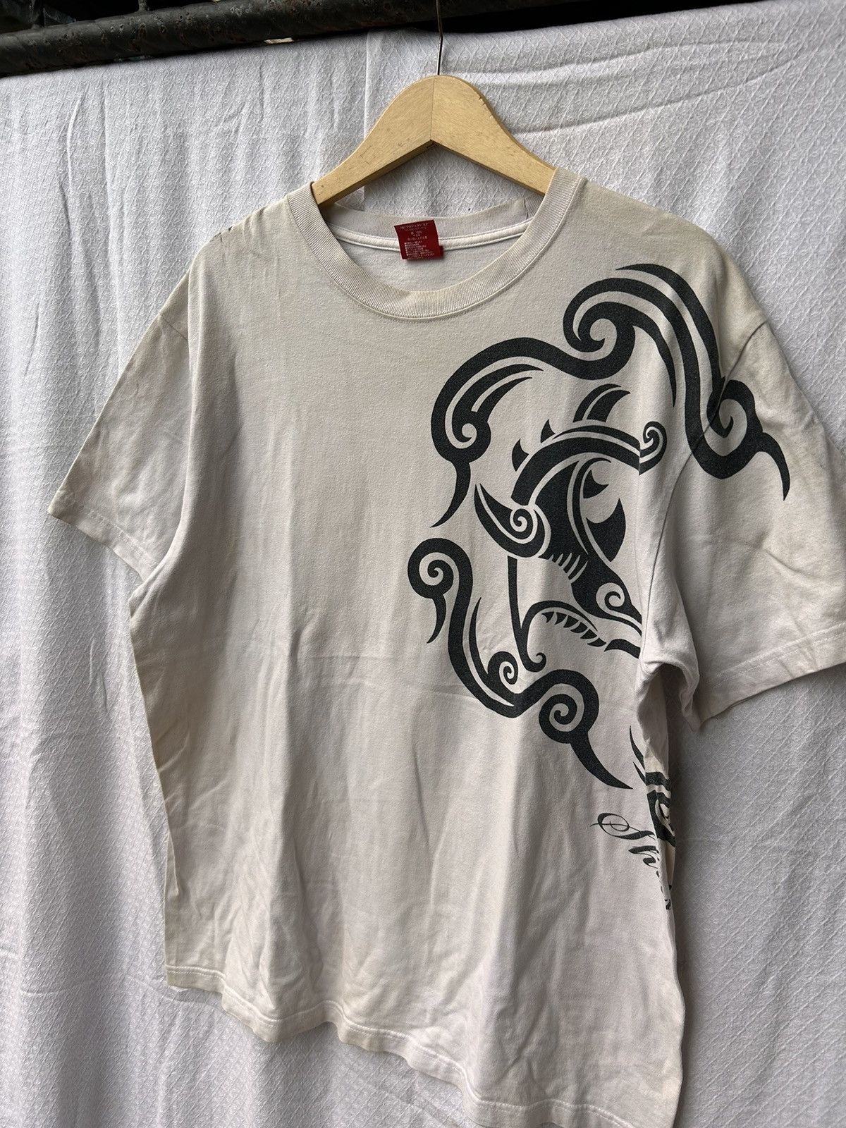Japanese Brand Habu box tribal japanese style tees Size US XL / EU 56 / 4 - 3 Thumbnail