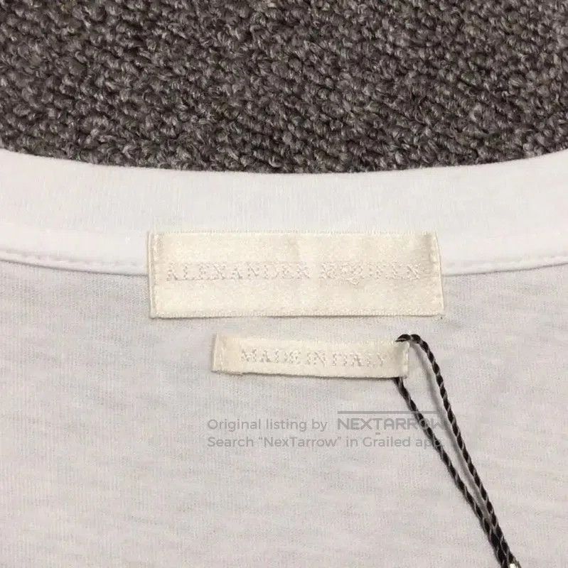 Alexander McQueen Alexander McQueen Summer White Cotton Short Sleeve T-shirt Size US M / EU 48-50 / 2 - 4 Thumbnail
