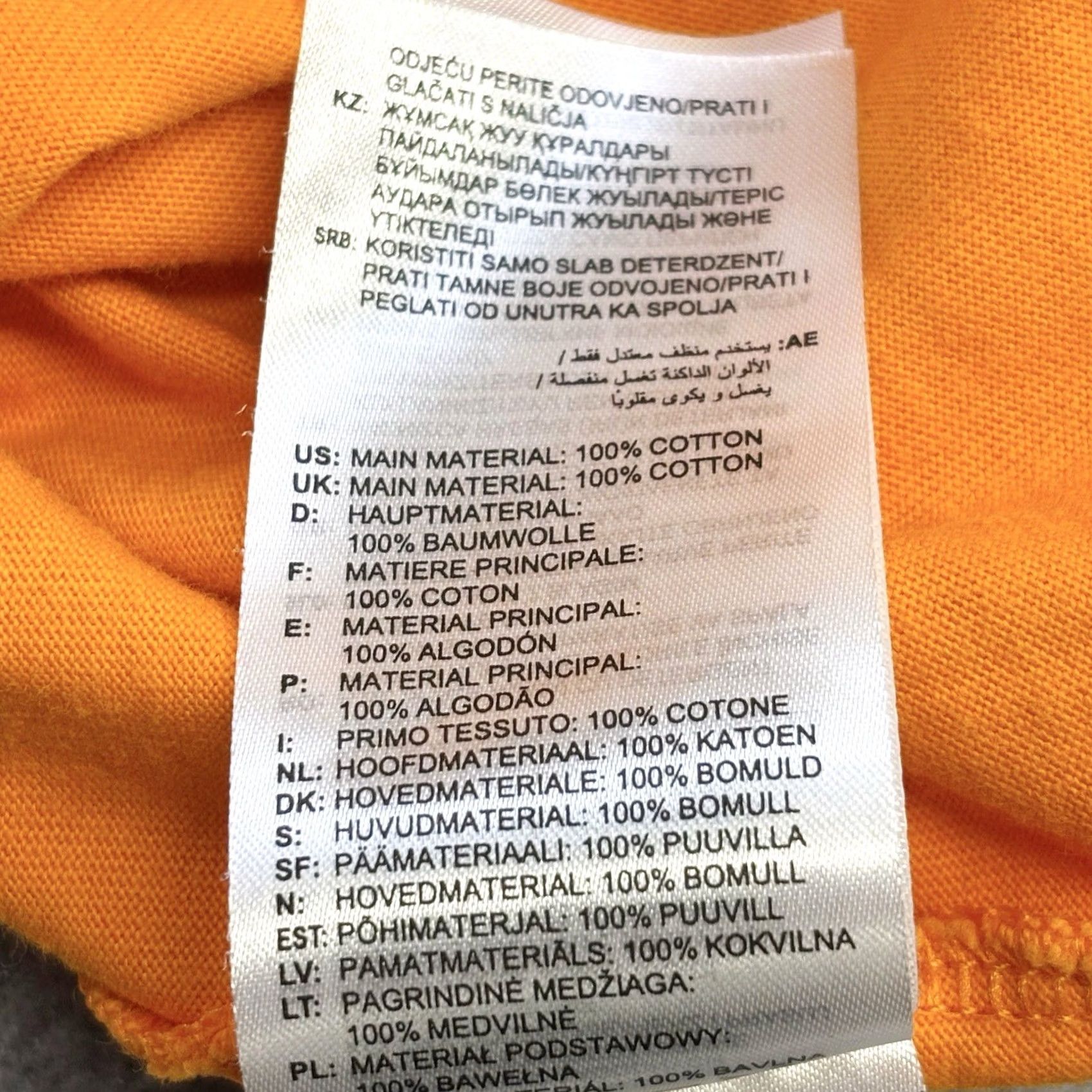 Adidas Adidas T Shirt Orange Women UK10 Loose Relaxed Fit Summer 2022 Casual Crew Neck Short Sleeve Pullover Cotton Jersey Size L / US 10 / IT 46 - 6 Thumbnail