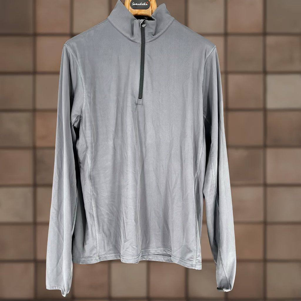 Vintage Greyson Pullover Mens M Gray Tate Mock Neck Men Performance Zip Size US M / EU 48-50 / 2 - 1 Thumbnail