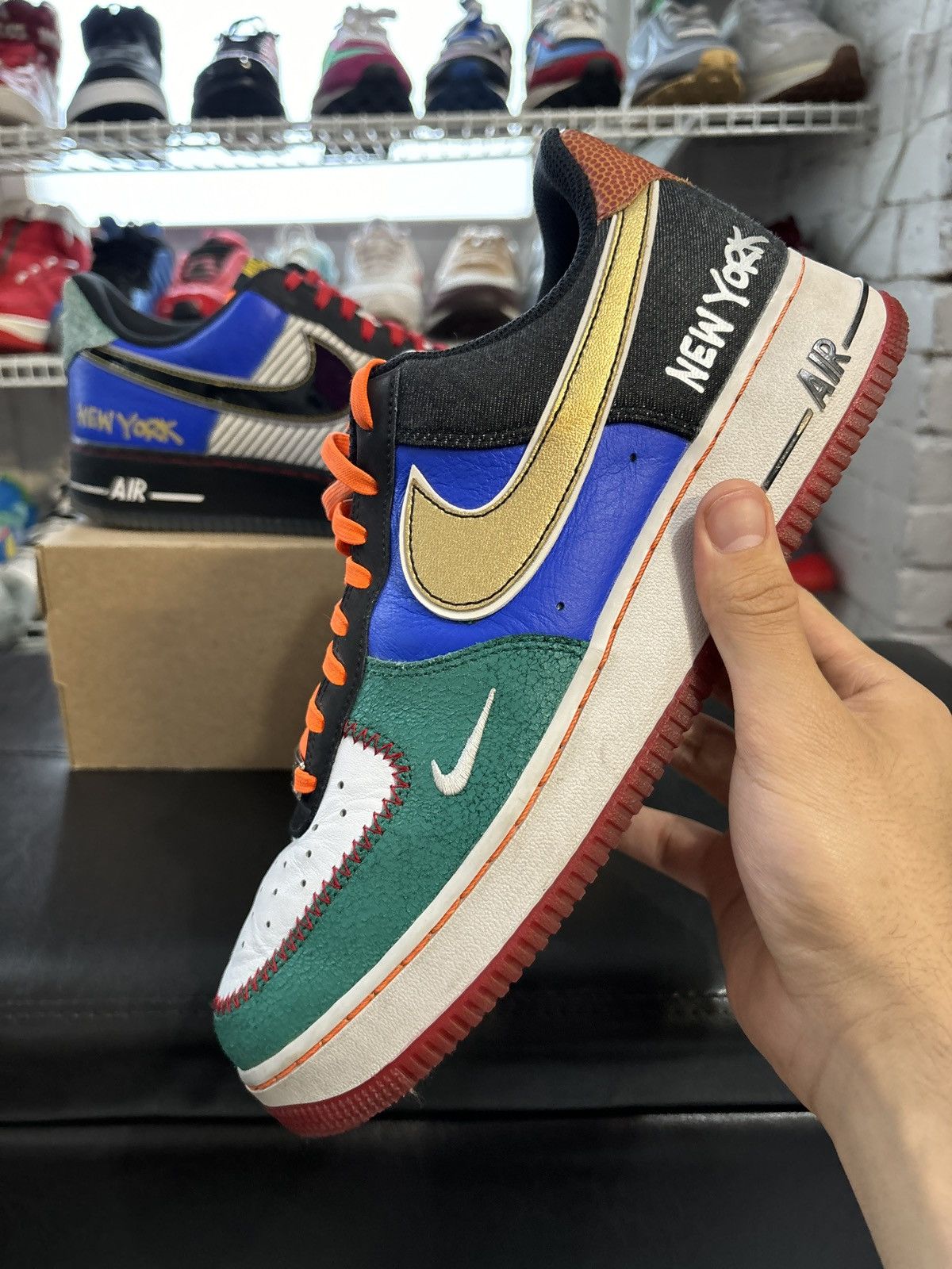 Nike Nike Air Force 1 Low What The NYC City of Athletes 2019 Grailed