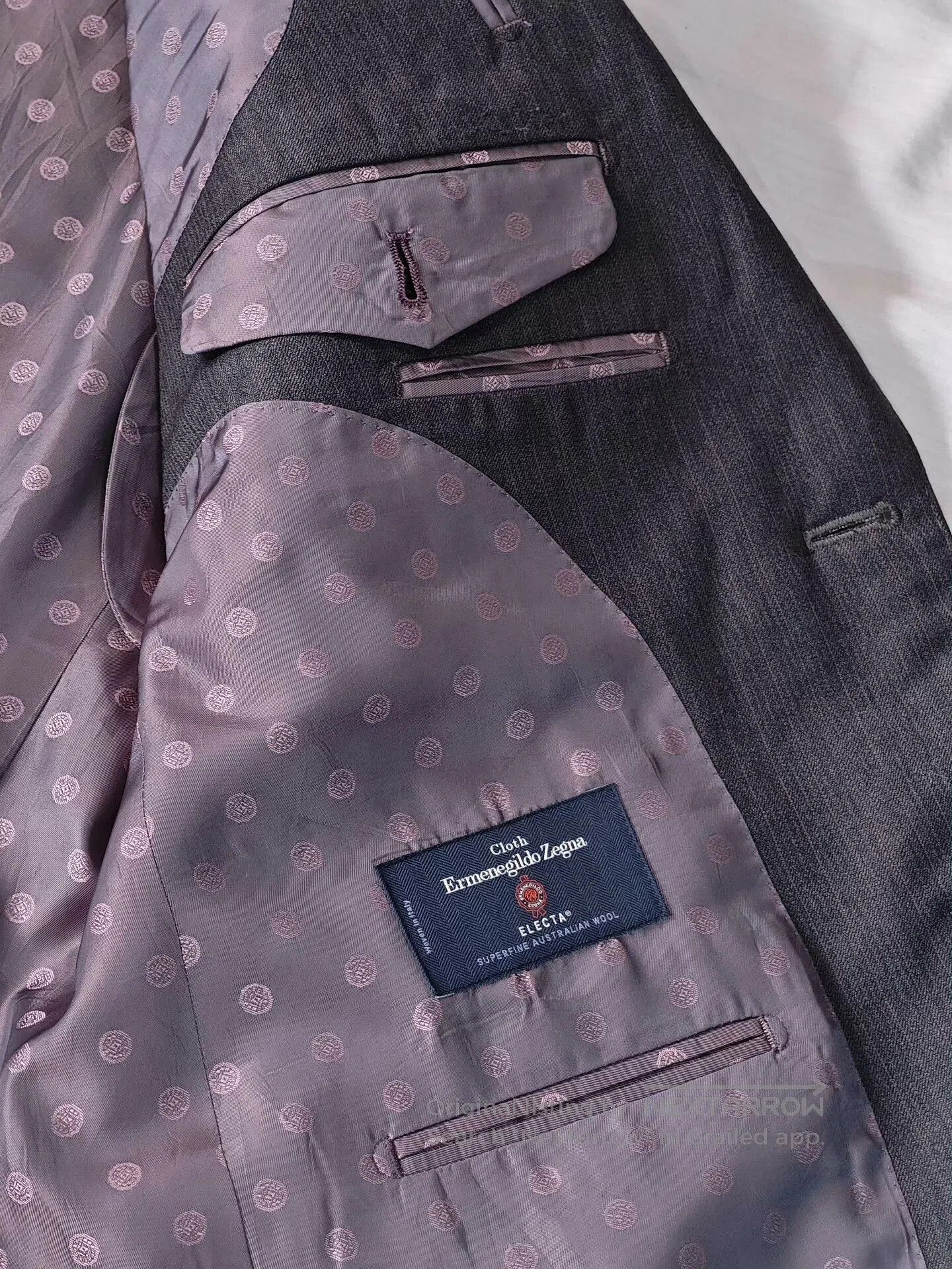Ermenegildo Zegna Custom Zegna Wool Blazer Suit. Size US M / EU 48-50 / 2 - 7 Thumbnail