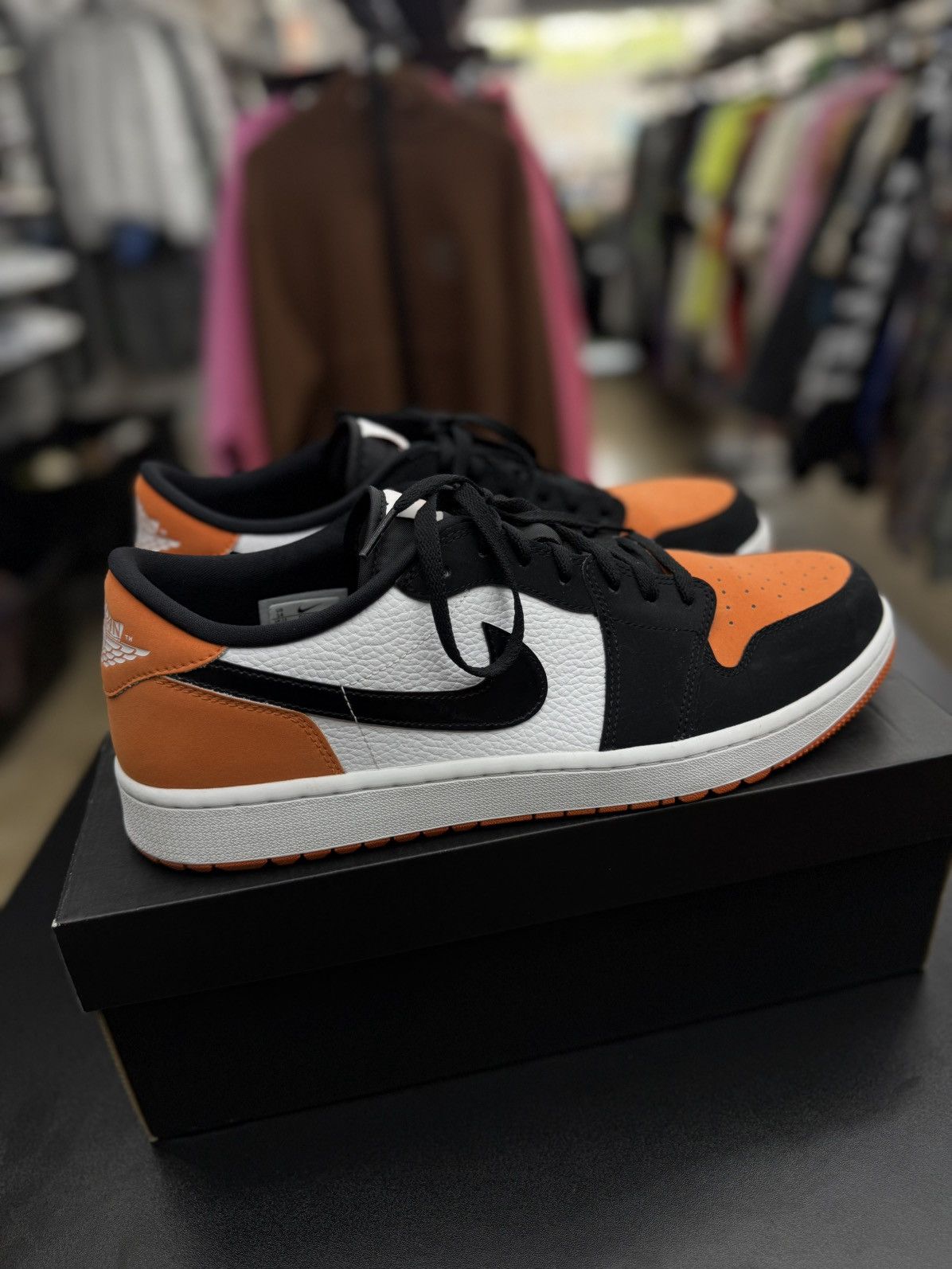 Jordan Brand × Nike Jordan 1 Low Shattered Backboard Golf Size 14 Size US 14 / EU 47 - 2 Thumbnail