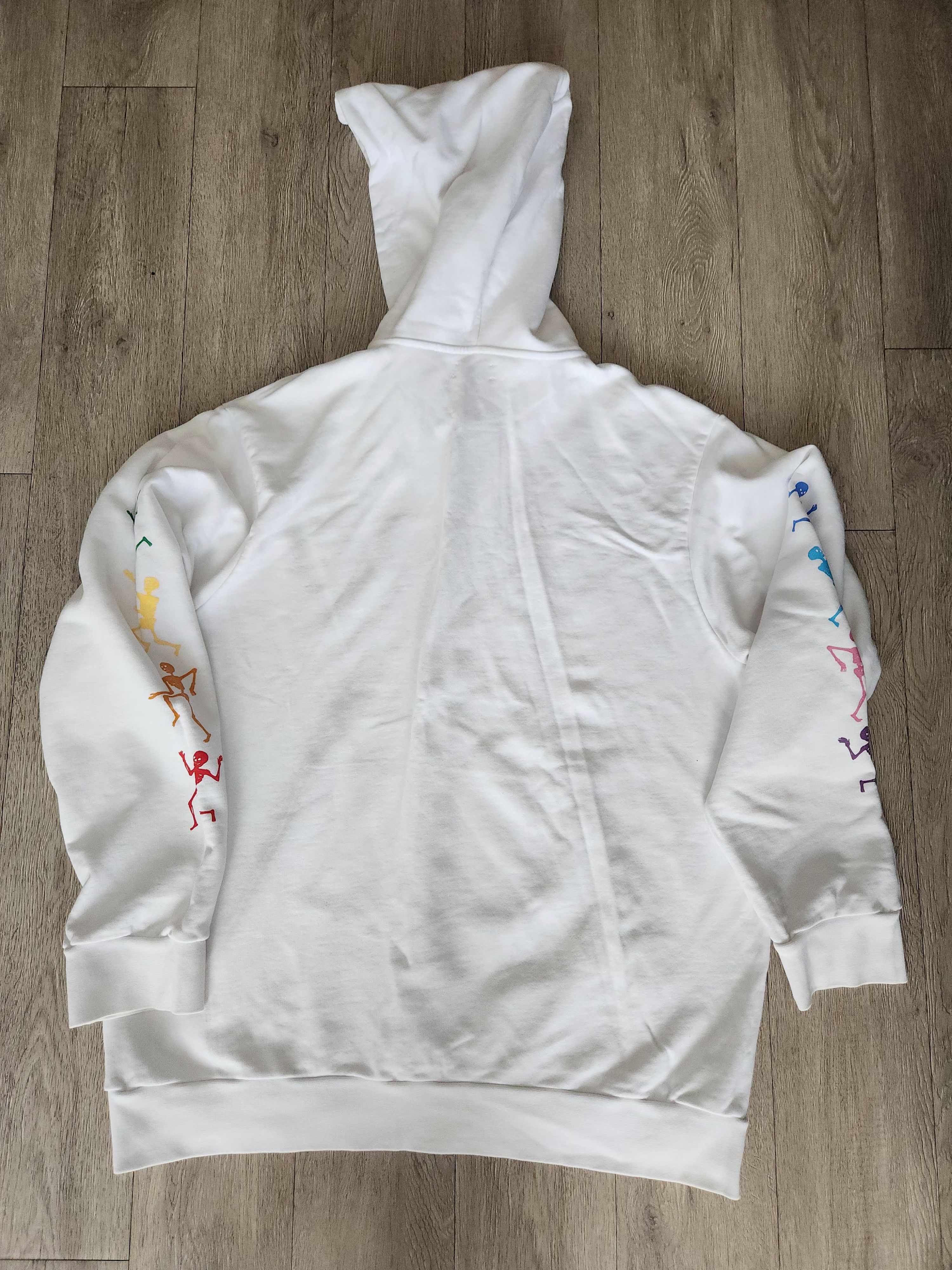 Palm Angels Palm Angels Dancing Skelton Hoodie Size US XXL / EU 58 / 5 - 2 Thumbnail