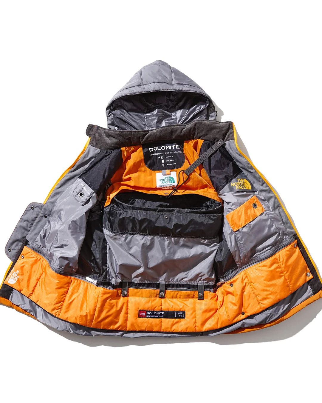 Junya Watanabe × The North Face AW18 Dolomite Sleeping Bag Jacket Orange M Size US M / EU 48-50 / 2 - 2 Thumbnail