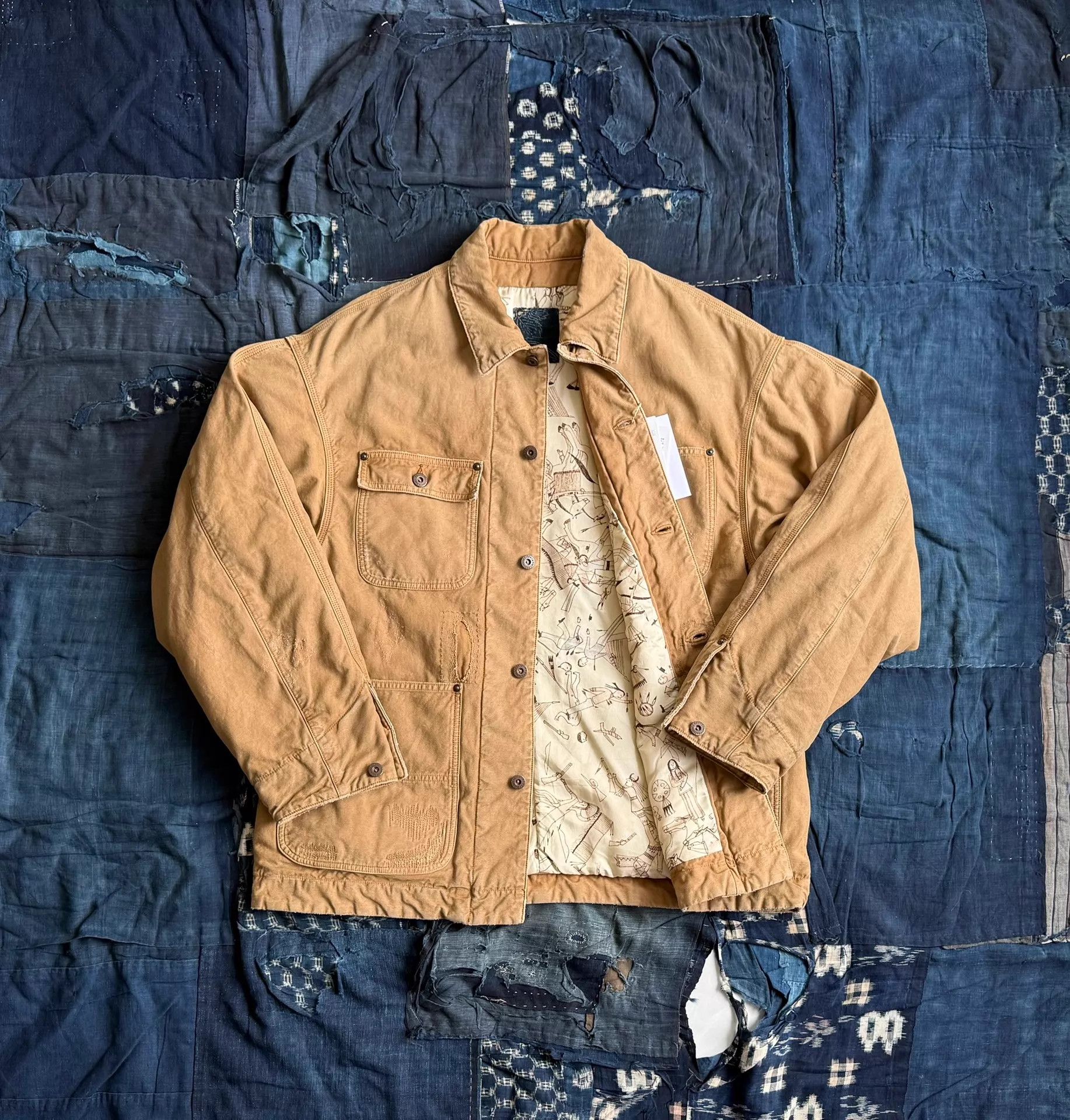 Visvim VISVIM 26SS ICT MACRAY CRASH Washed Distressed 4Pkt Brown 4 Size US XL / EU 56 / 4 - 2 Thumbnail