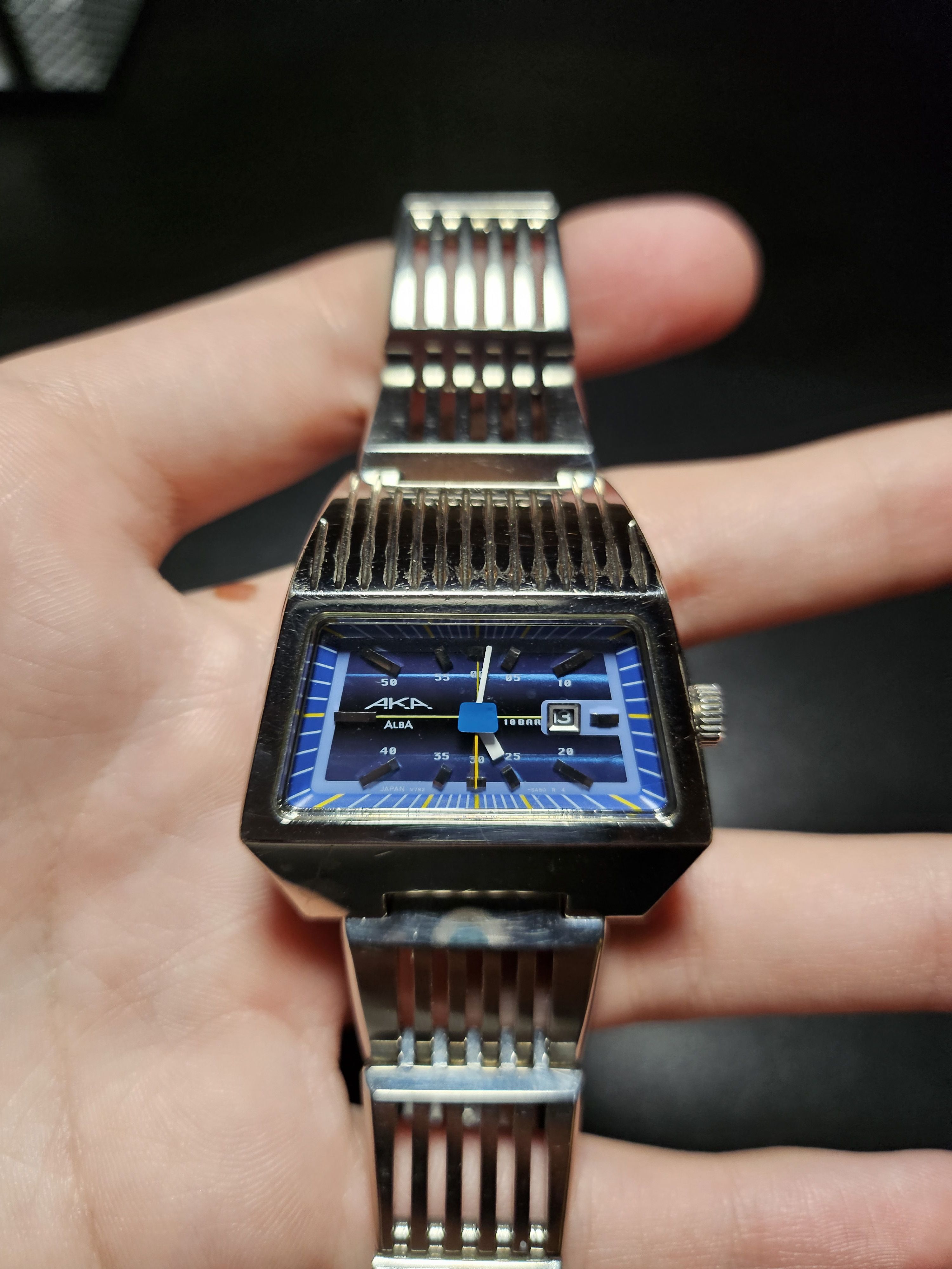 Seiko Seiko aka alba v782 5a90 Size 38 - 4 Thumbnail