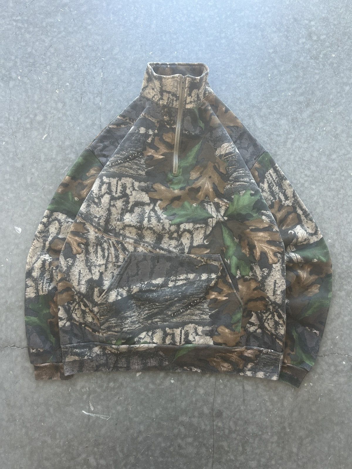 トップス 90s jerzees mossy oak real tree sweat m Vintage 90s Jerzees Mossy Oak Camo Sweatshirt Xlarge Outdoor