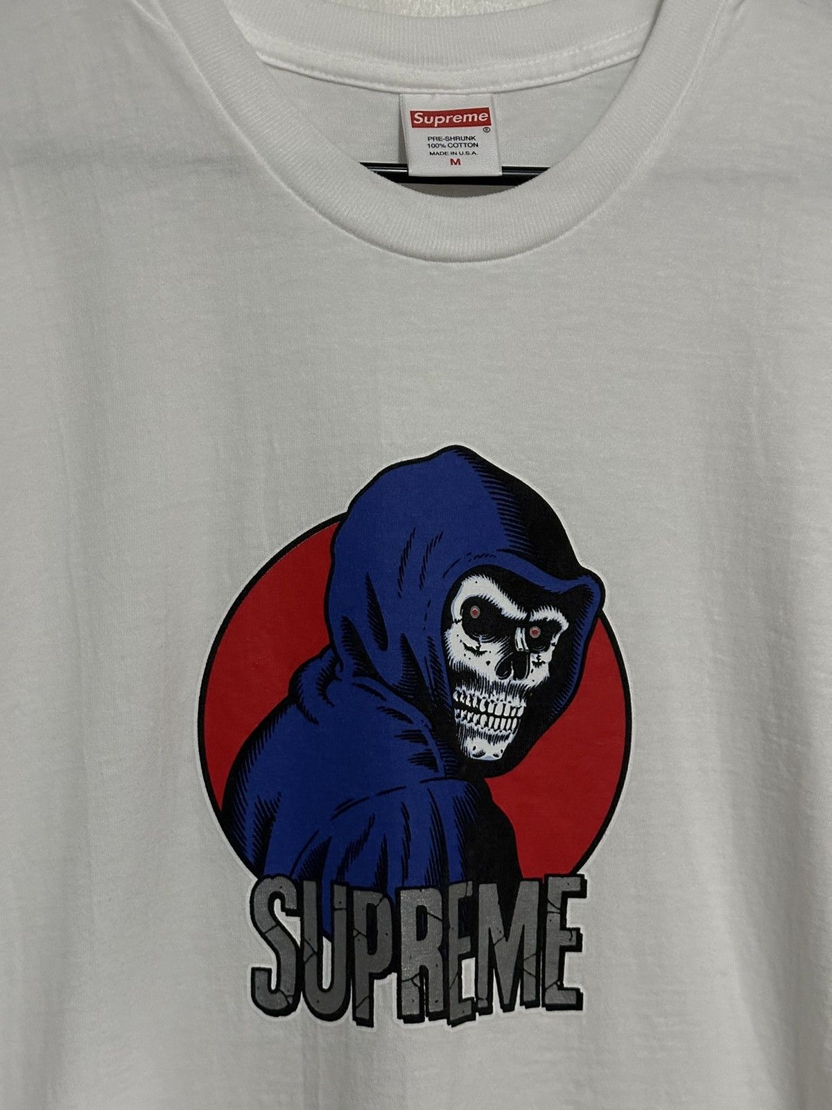 Supreme Supreme Reaper Tee Size US M / EU 48-50 / 2 - 2 Thumbnail