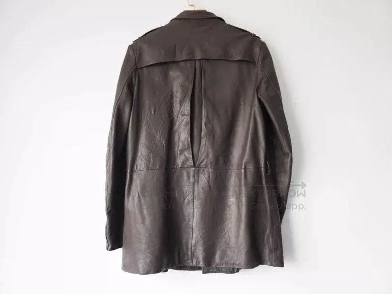 Yohji Yamamoto Yohji Yamamoto Black Leather Jacket 2006AW Size US S / EU 44-46 / 1 - 3 Thumbnail