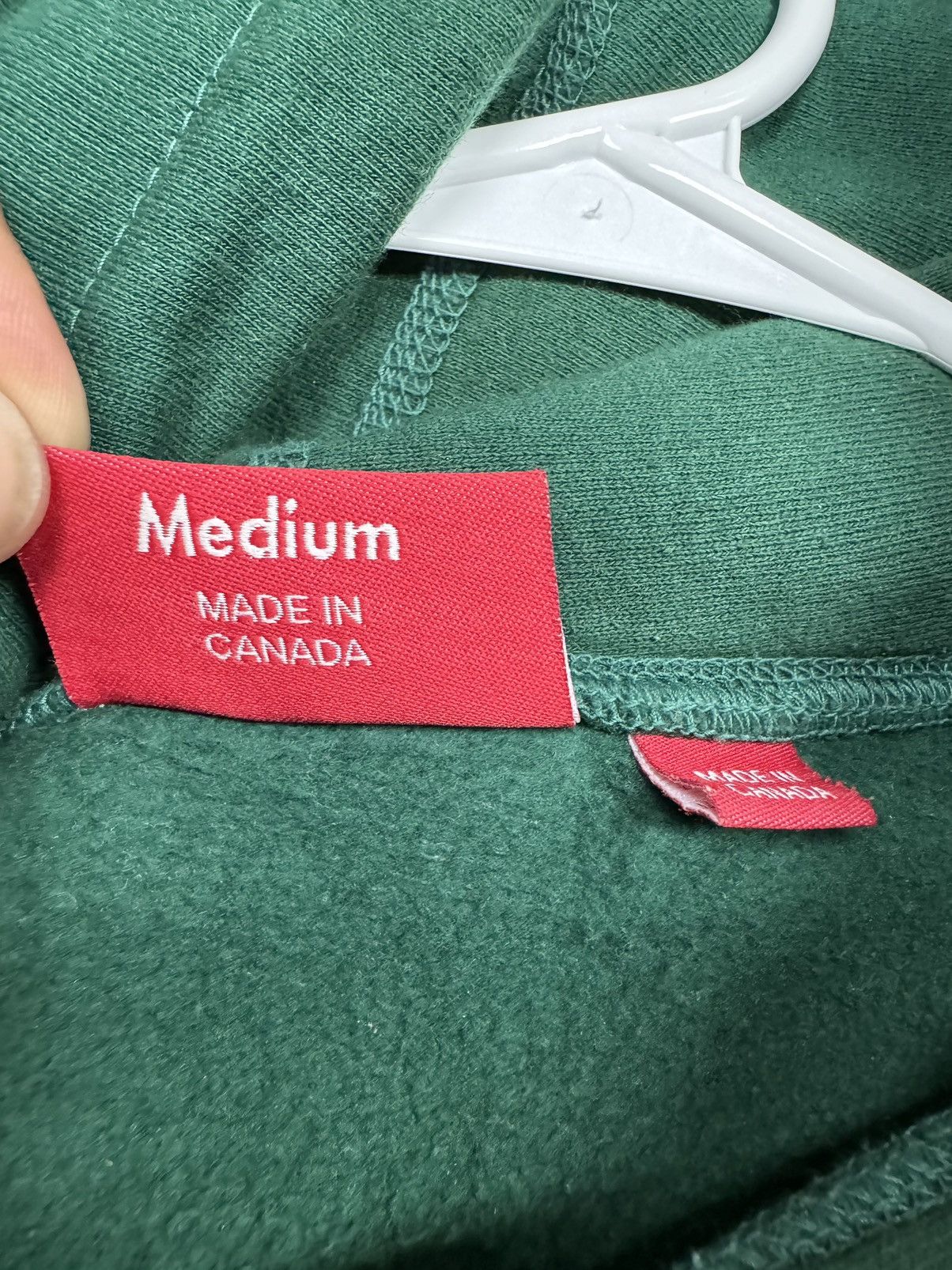 Supreme Supreme Le Luxe Hooded Sweatshirt Dark Green Size US M / EU 48-50 / 2 - 5 Thumbnail