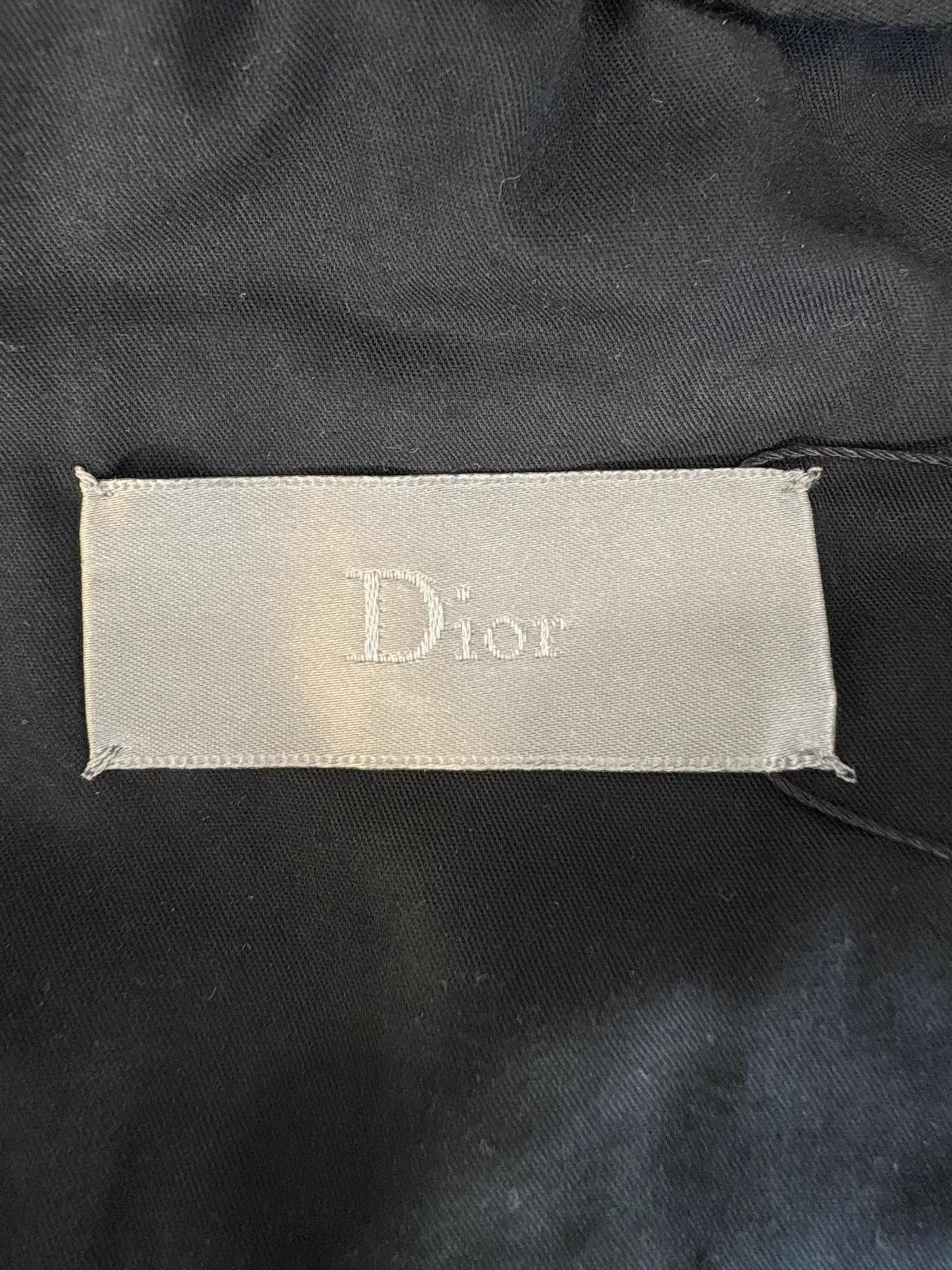 Dior DIOR Black Wool Trousers K1 Size US 30 / EU 46 - 3 Thumbnail